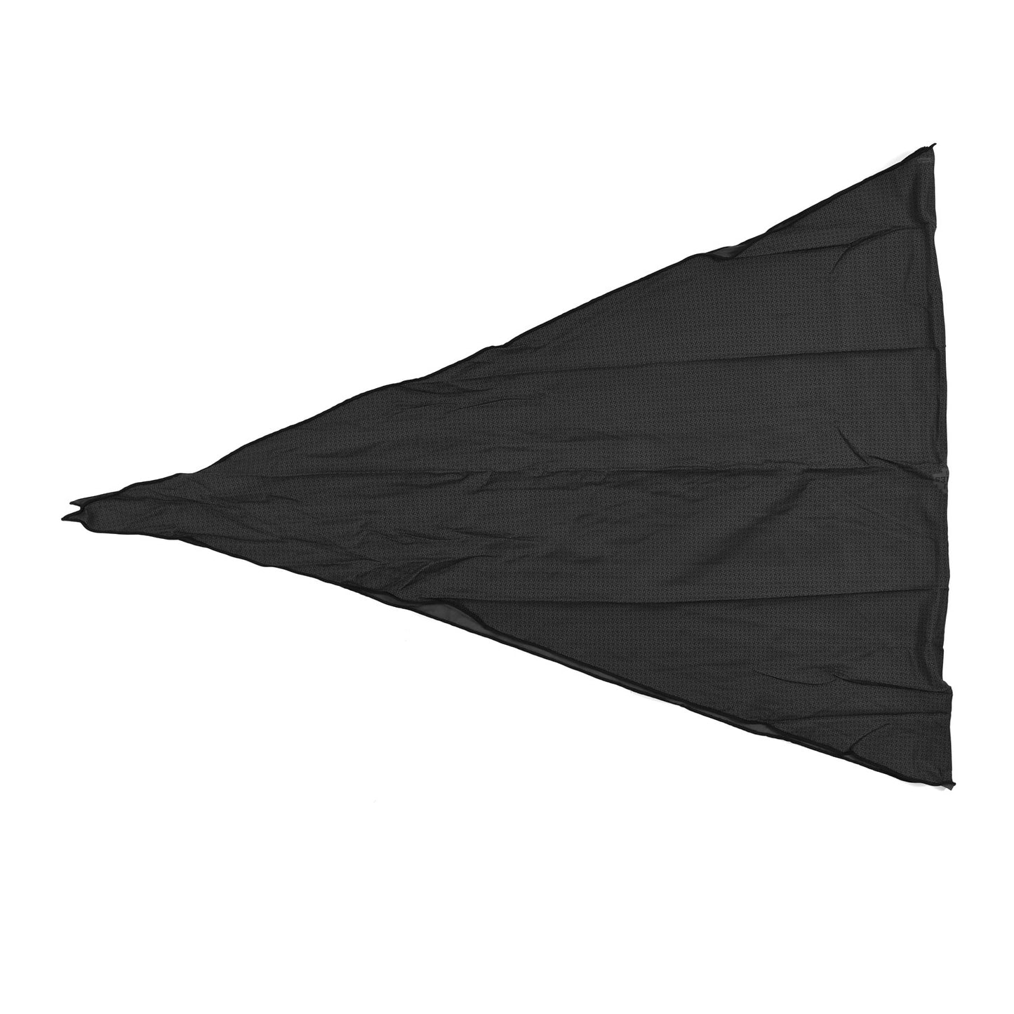 Silk Losange Scarf Black Grey