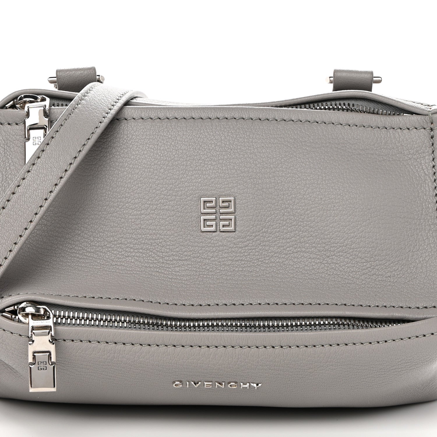 Givenchy Sugar Goatskin Mini Pandora Dove Grey 8 of 17