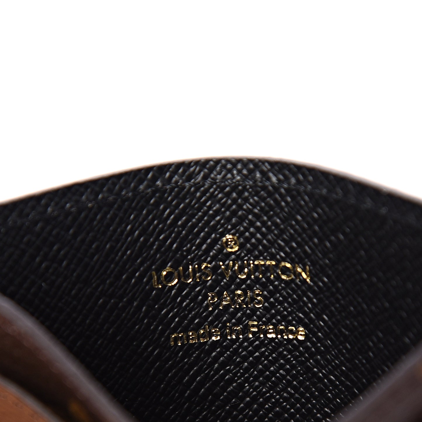 Reverse Monogram Card Holder