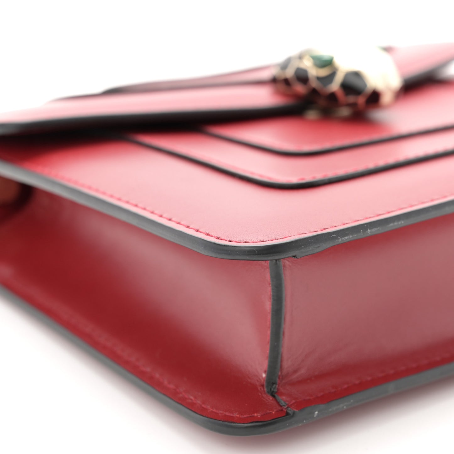 Calfskin Serpenti Forever Crossbody Bag Red