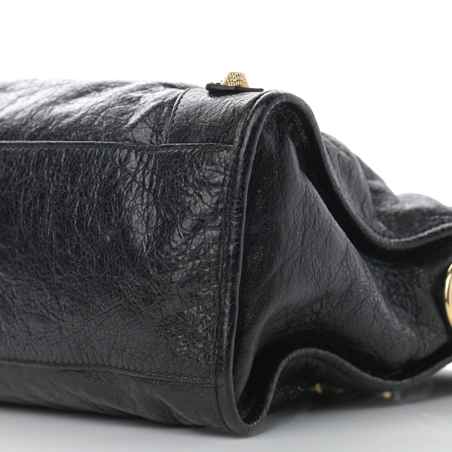 Agneau Giant 12 Gold Hardware City Black