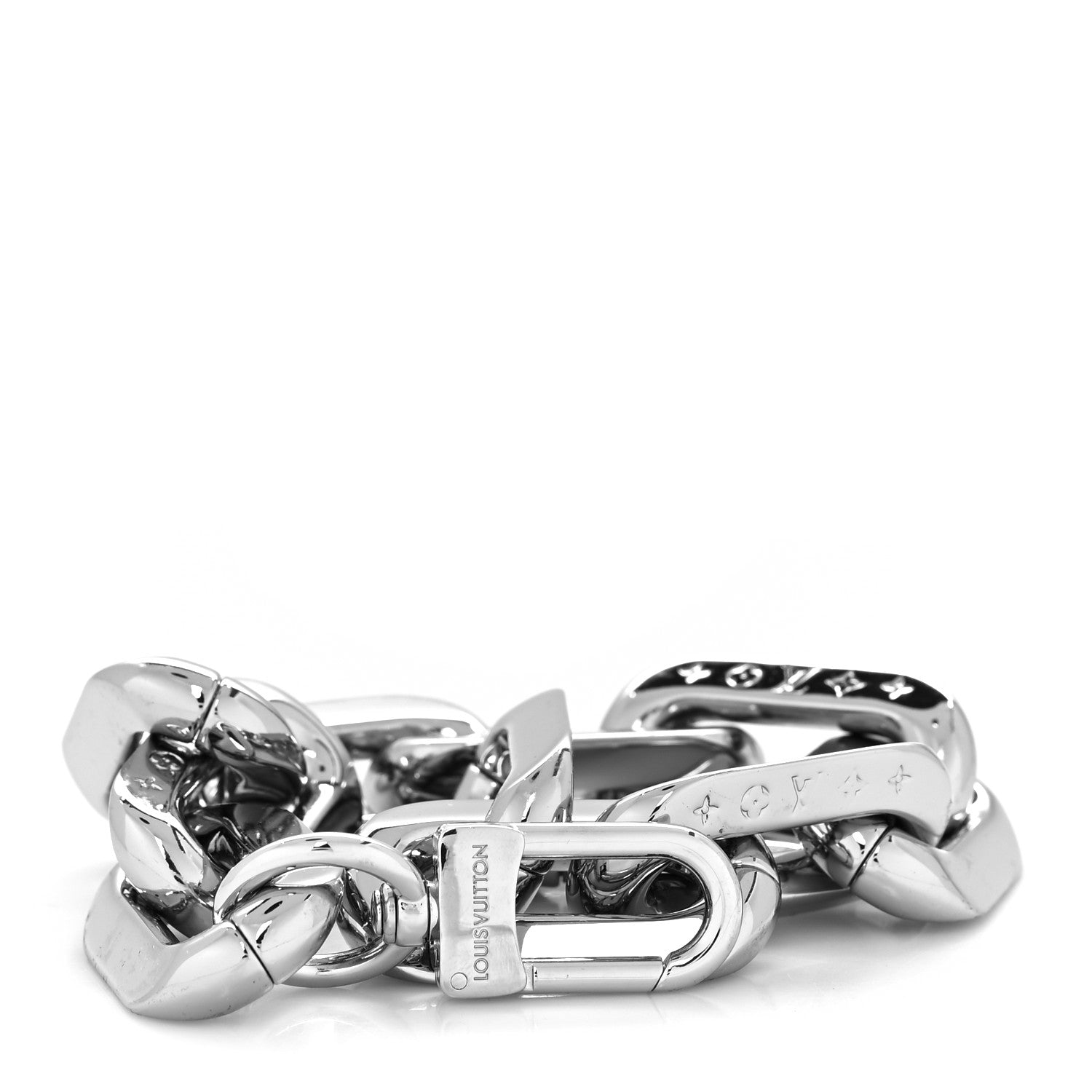 Louis Vuitton Metal Coussin MM Chain Strap Silver 1236640