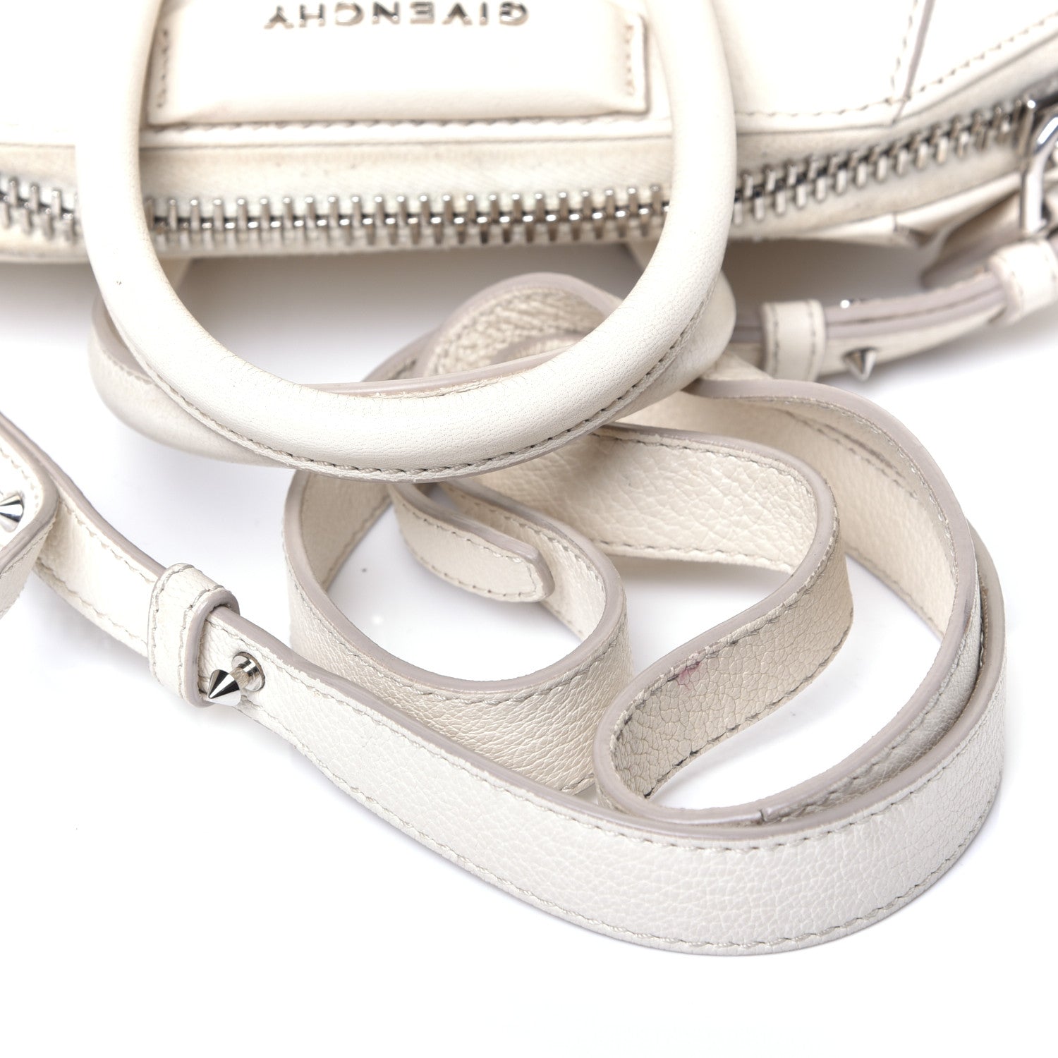 Givenchy Sugar Goatskin Small Antigona Off White 11 of 13