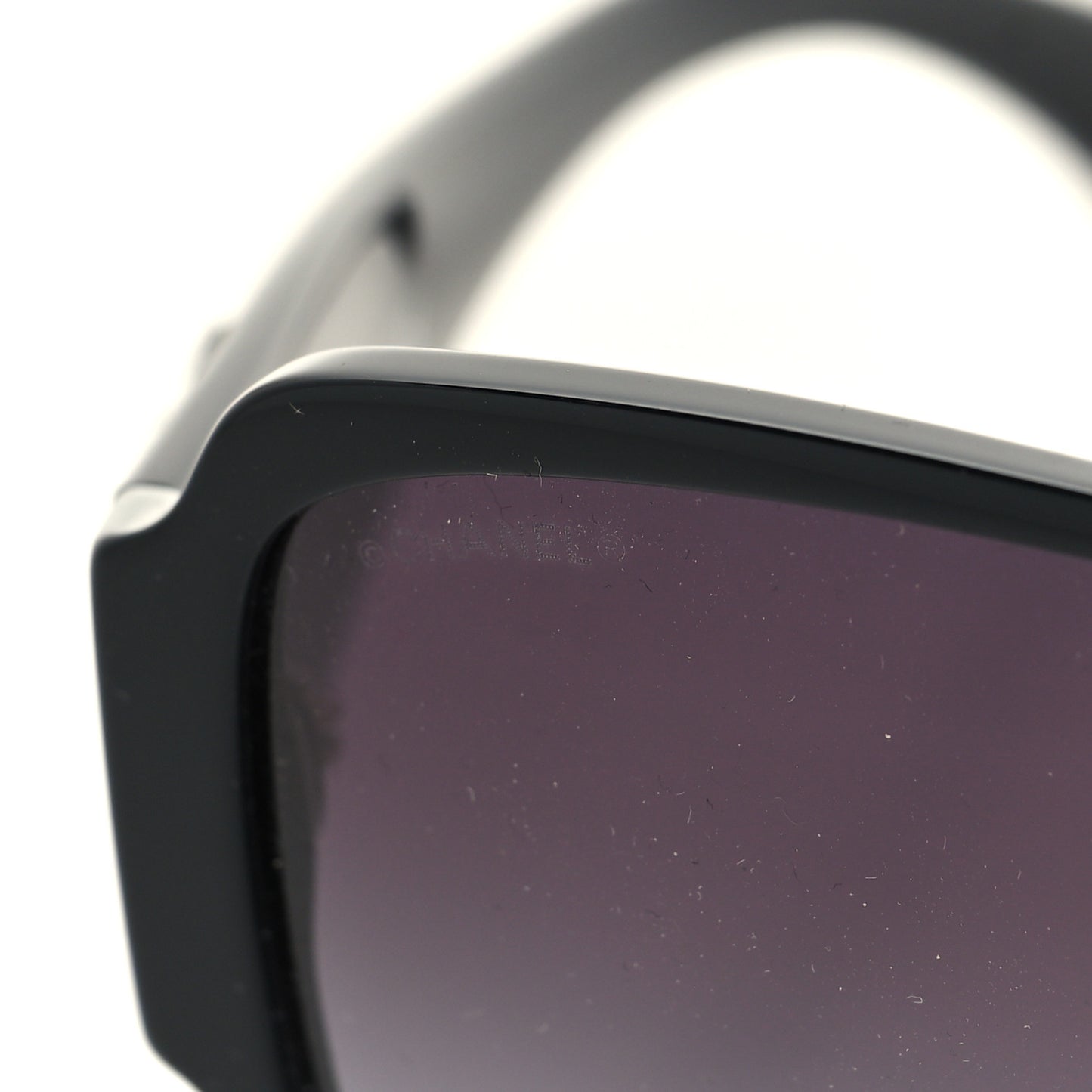 Acetate Shield Sunglasses 5449-A Black