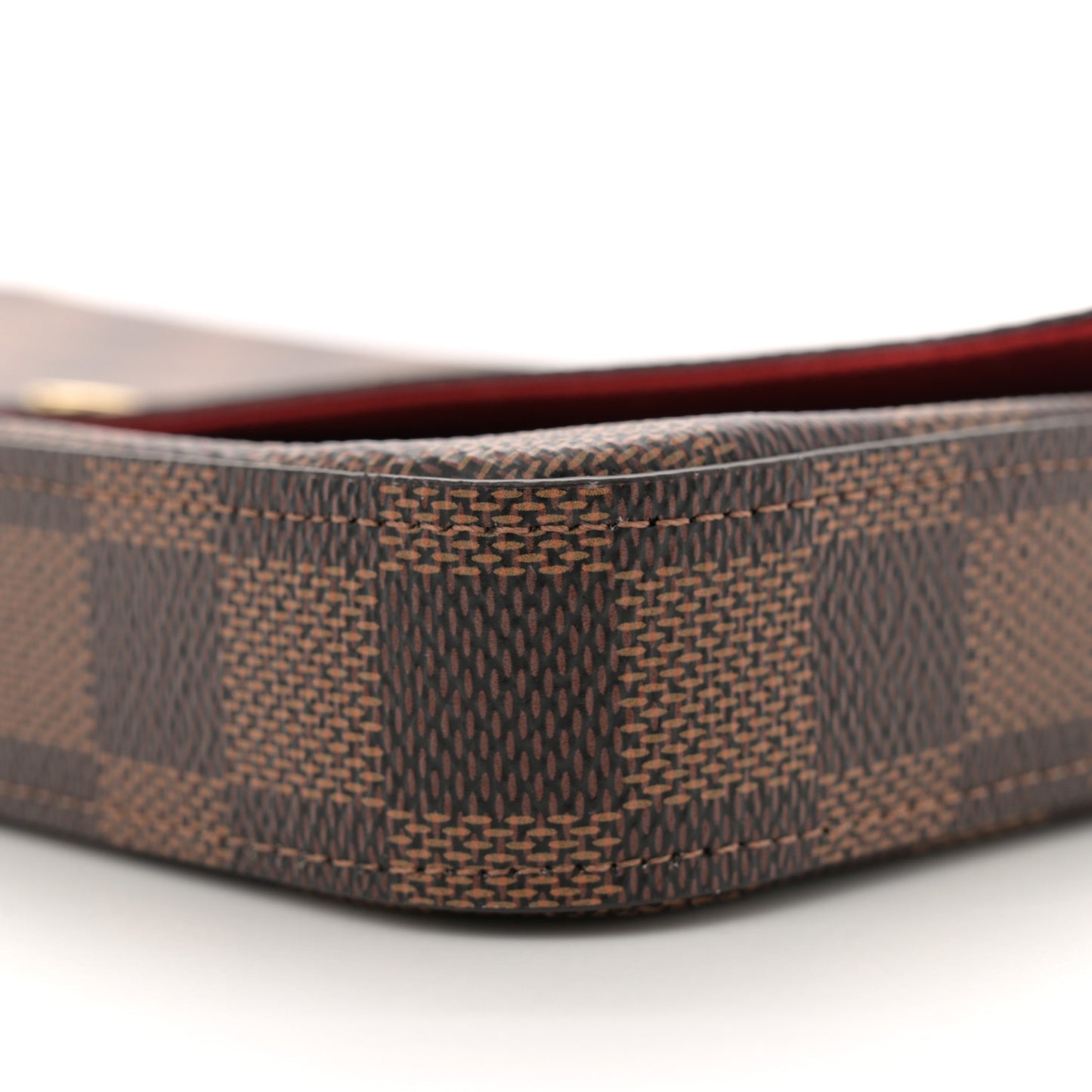 Damier Ebene Pochette Felicie Chain Wallet