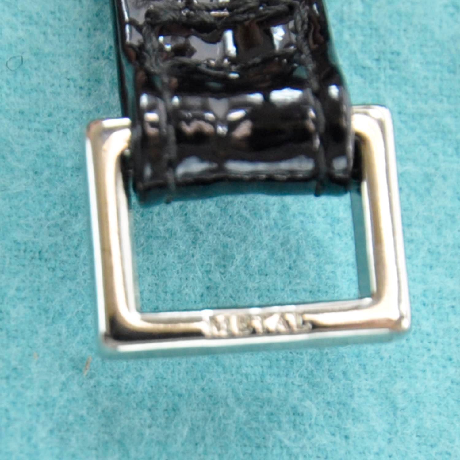 Tiffany Patent Leather Jewelry Roll Black 5 of 5