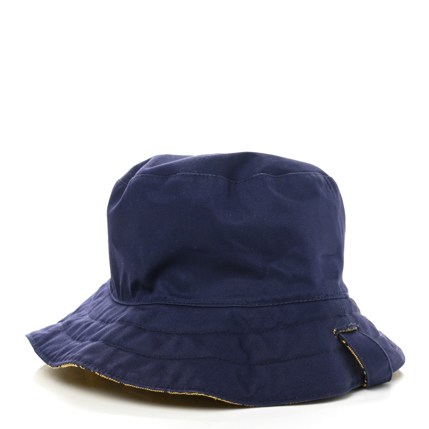 Monogram Multicolor Reversible Self-Tie Bucket Hat XL Yellow Blue