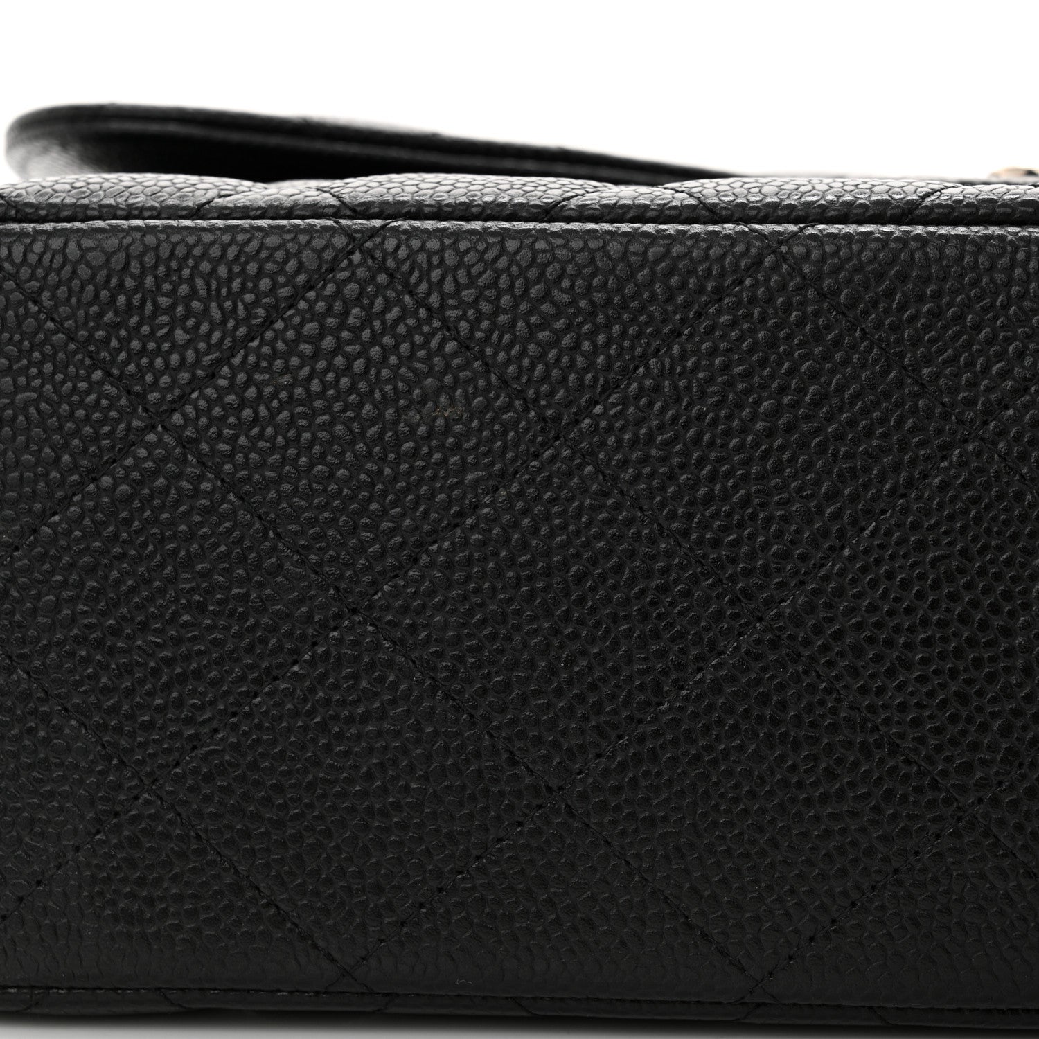 Chanel Caviar Quilted Jumbo Double Flap Black 12 of 12