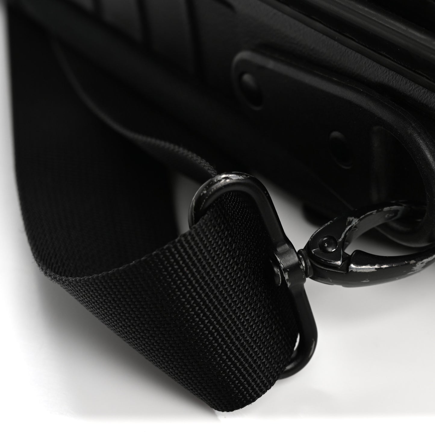 Matte Polycarbonate Canvas Bolero Notebook Bag Black