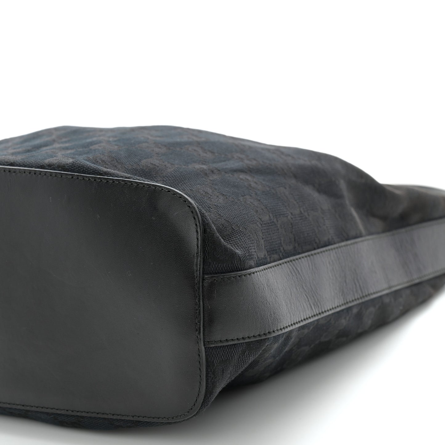 Monogram GG Small Clasp Hobo Black