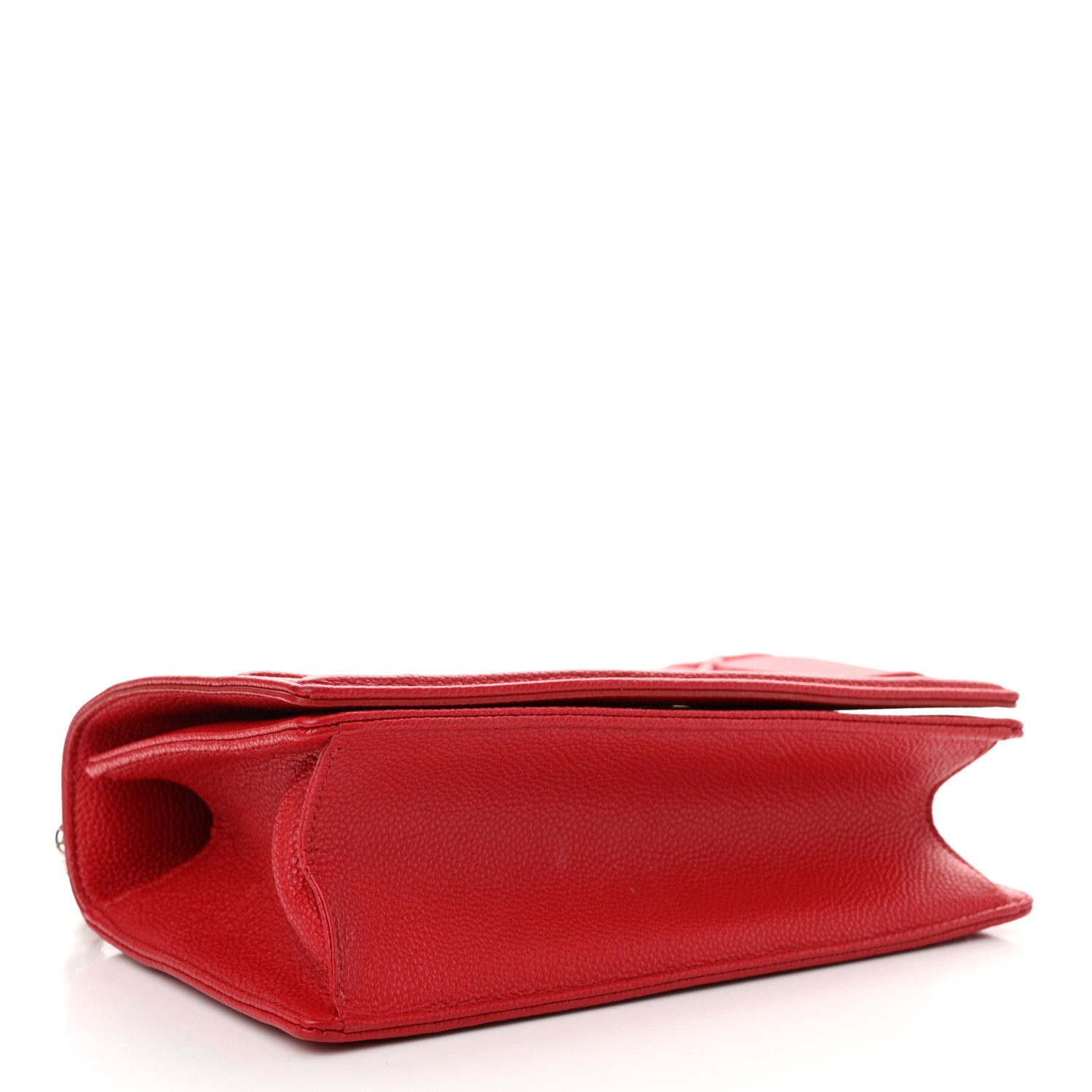Christian Dior Grained Calfskin Small Diorama Flap Bag Red 4 of 15