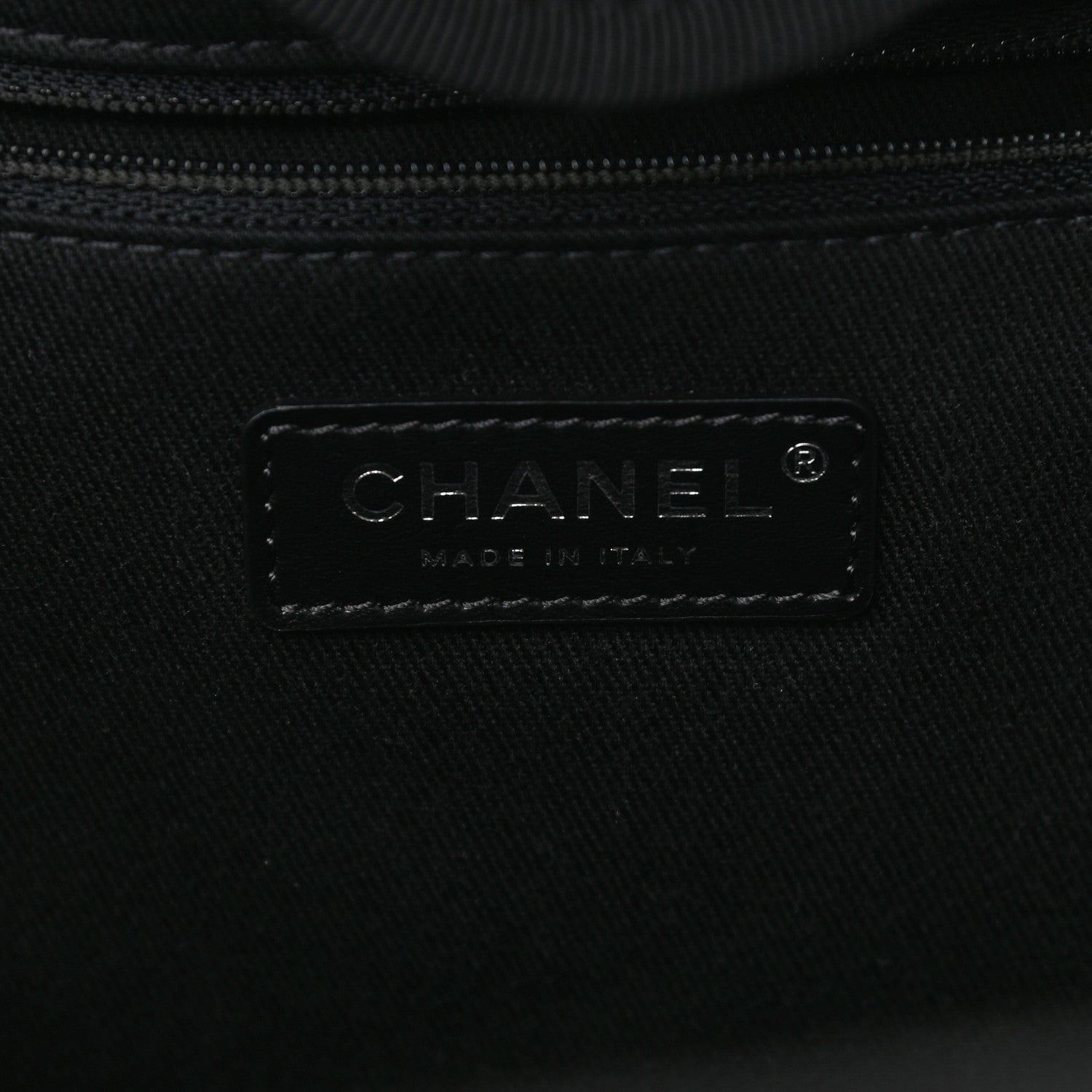 Chanel Mixed Fibers Calfskin Medium Deauville Tote Black 6 of 10
