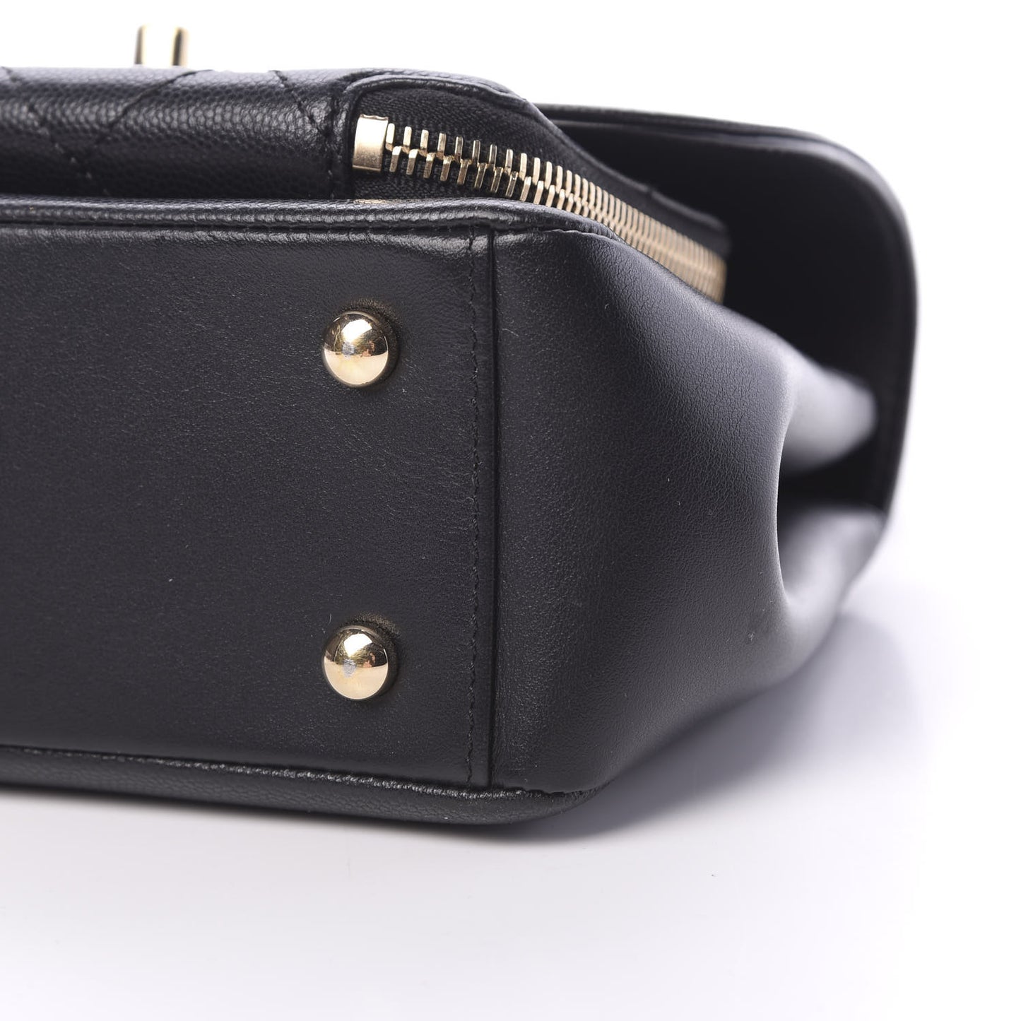 Caviar Quilted Small Business Affinity Flap Black