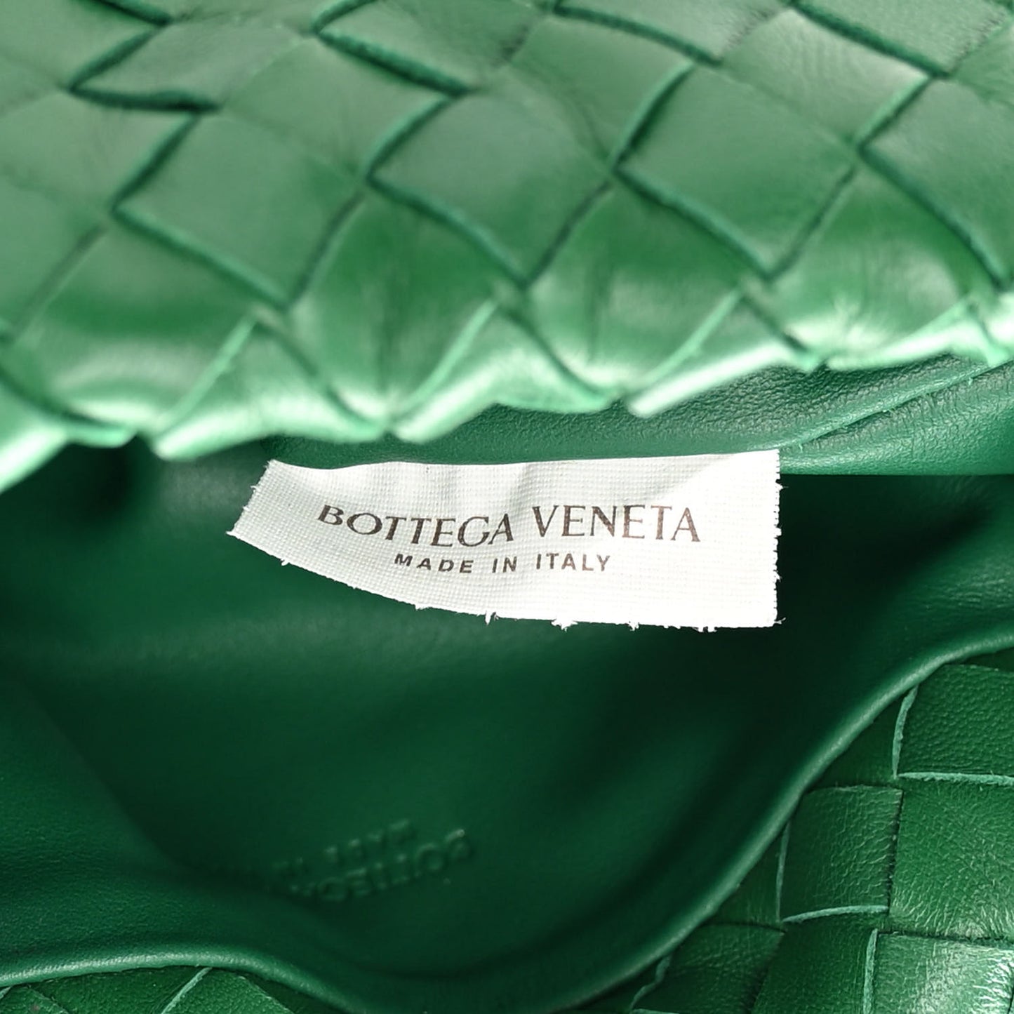 Nappa Intrecciato Small Bulb Racing Green