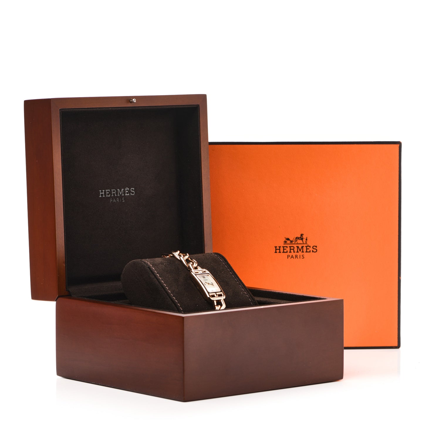 18K Rose Gold Mother of Pearl 17mm Nantucket Quartz Watch