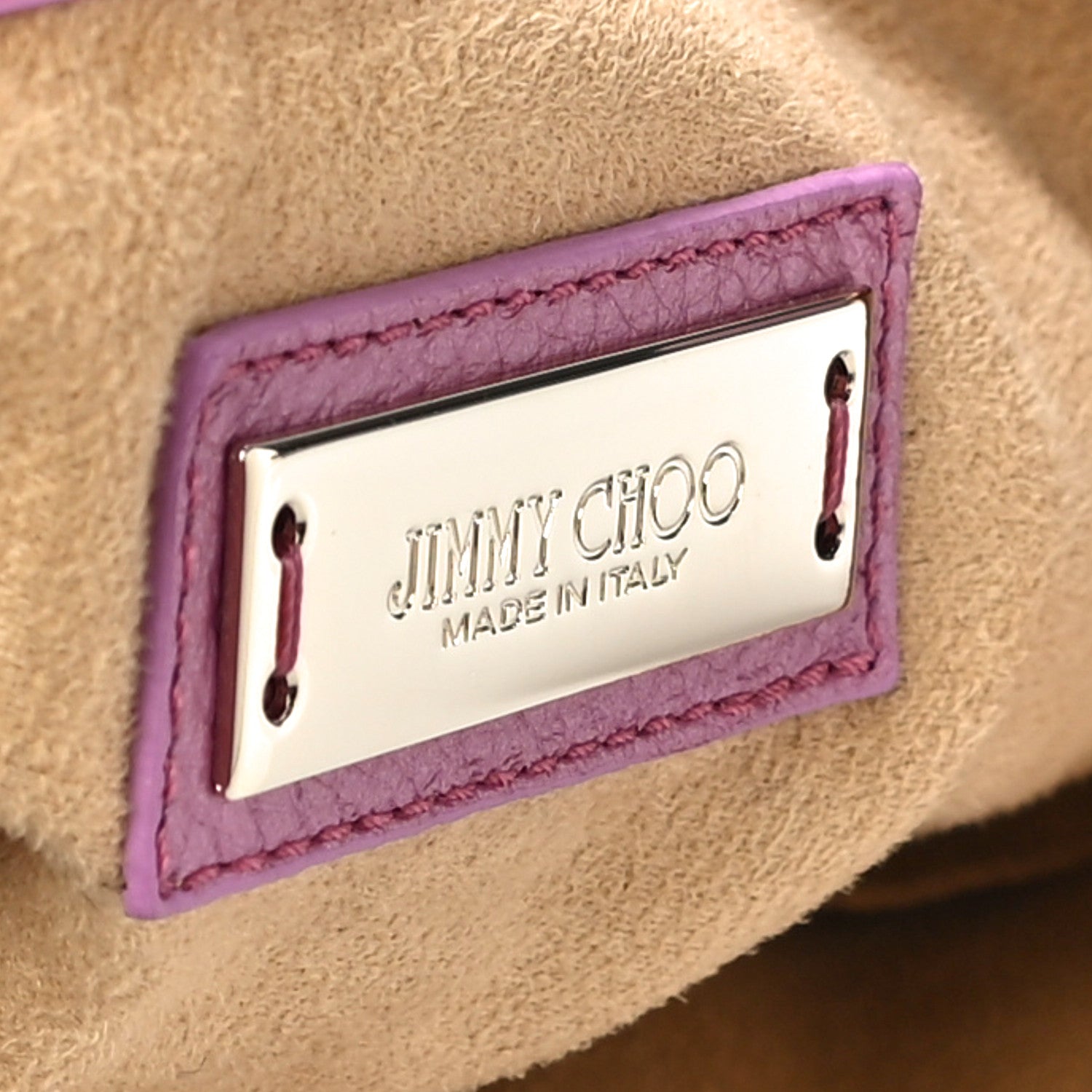 Jimmy Choo Deerskin Solar Hobo Purple 6 of 11