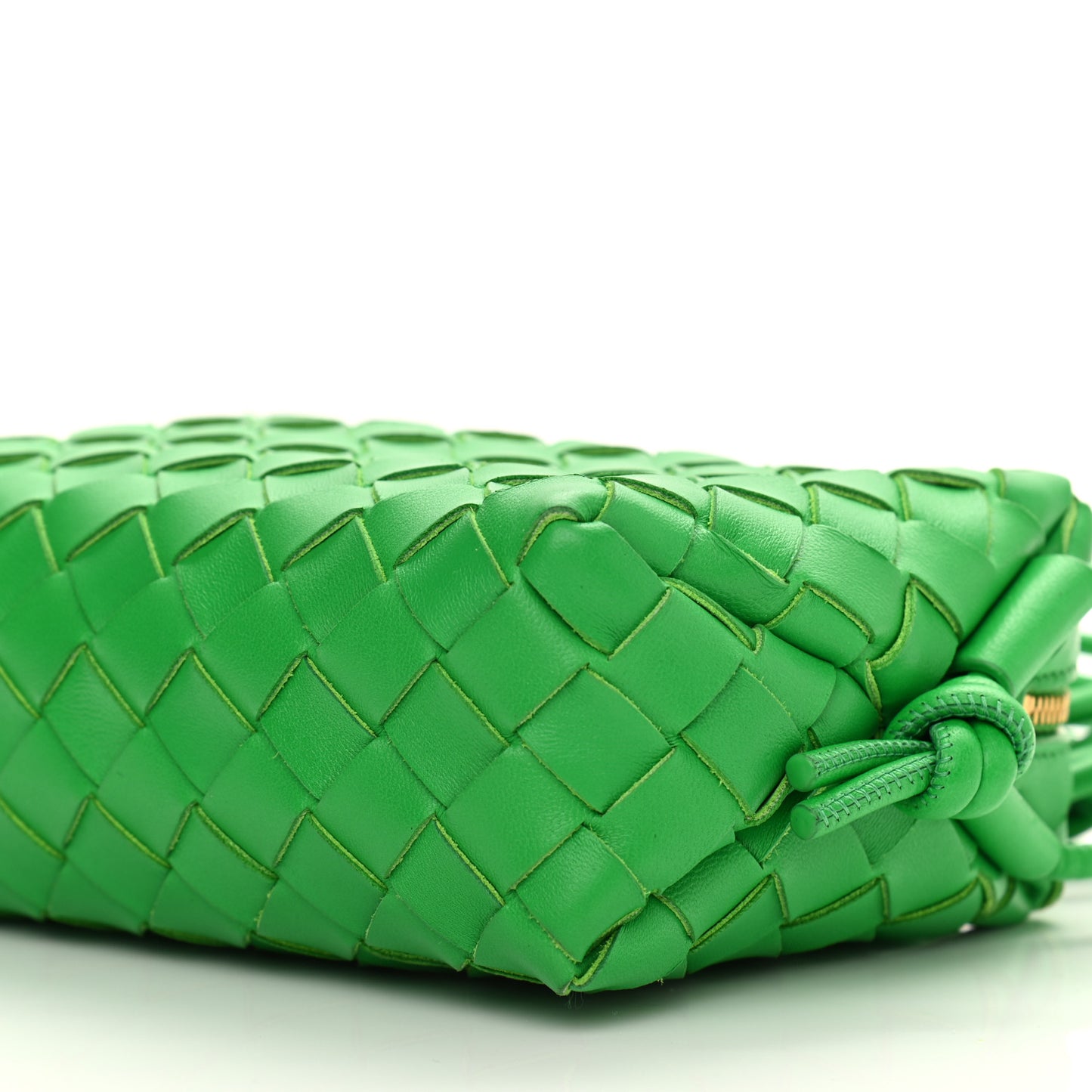 Nappa Intrecciato Mini Loop Camera Bag Parakeet