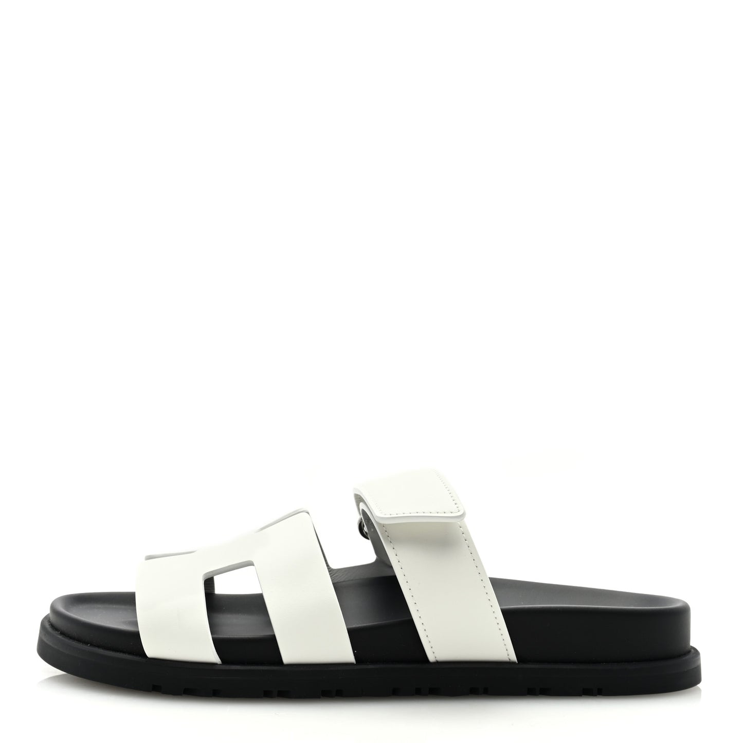 Calfskin Womens Chypre Sandals 37 White