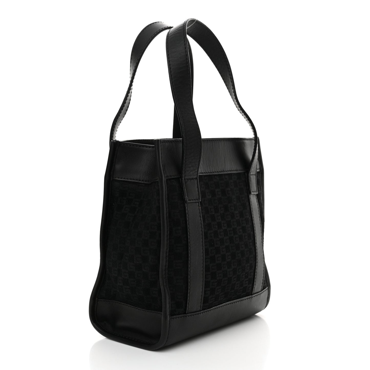 Square G Fabric Mini Tote Black