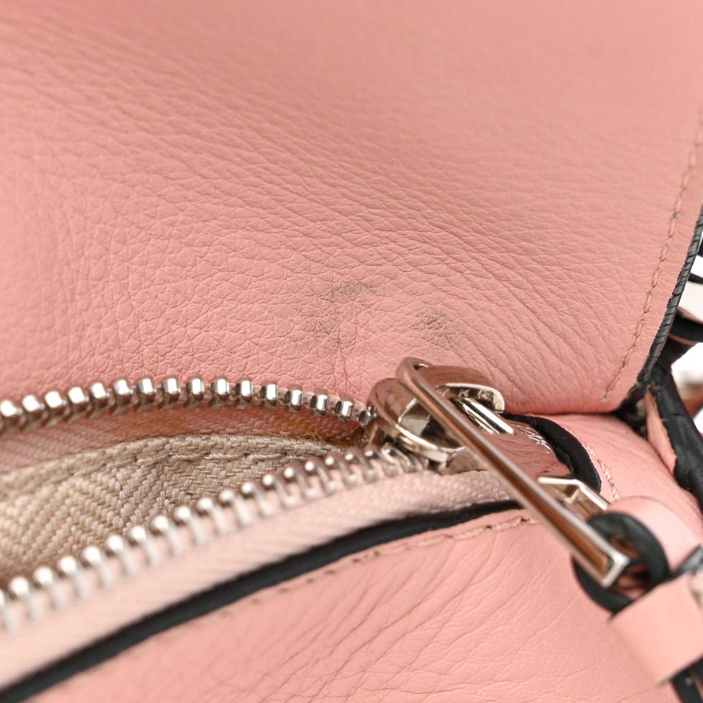 Calfskin Gingham Puzzle Bag Salom