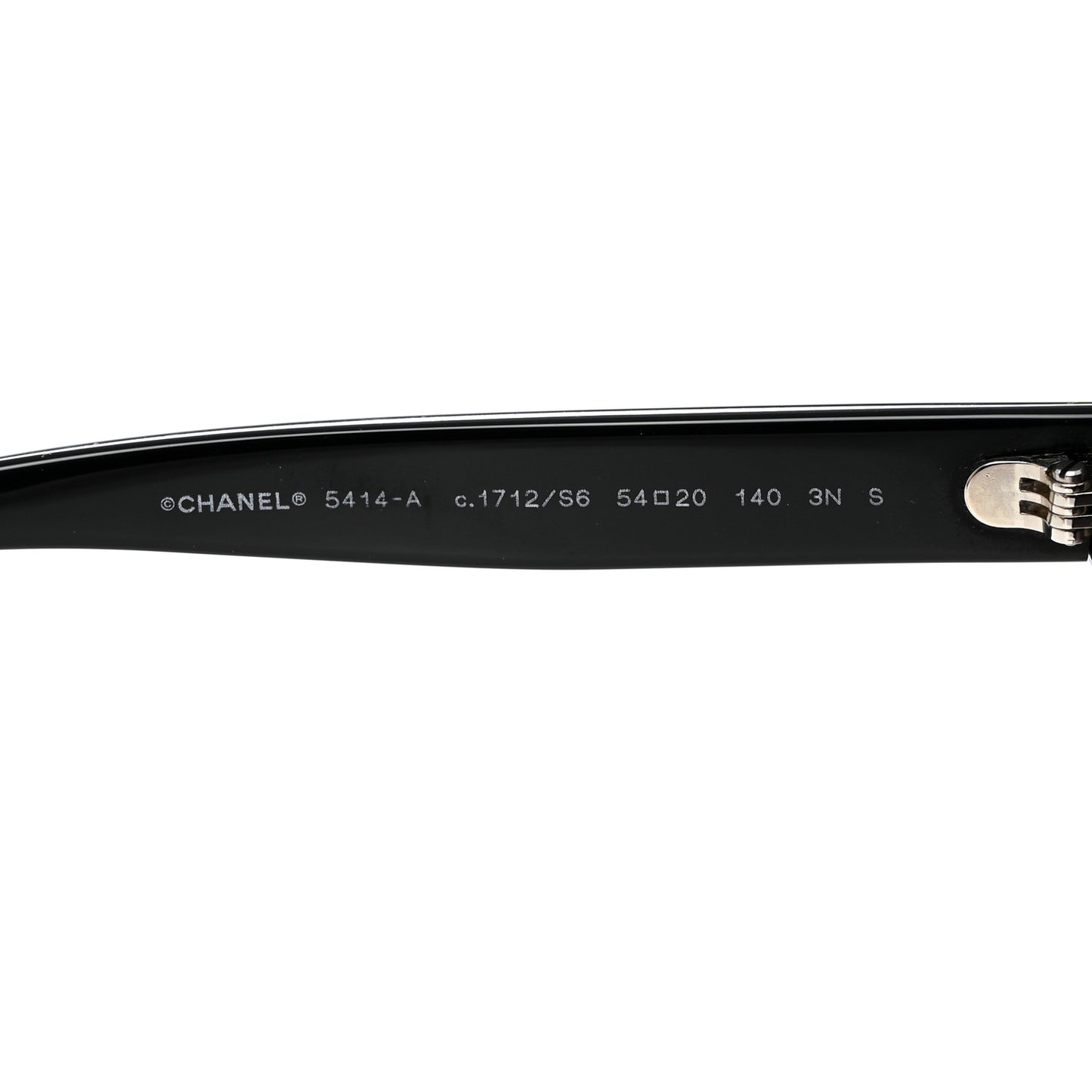 Acetate CC Butterfly Sunglasses 5414-A Black