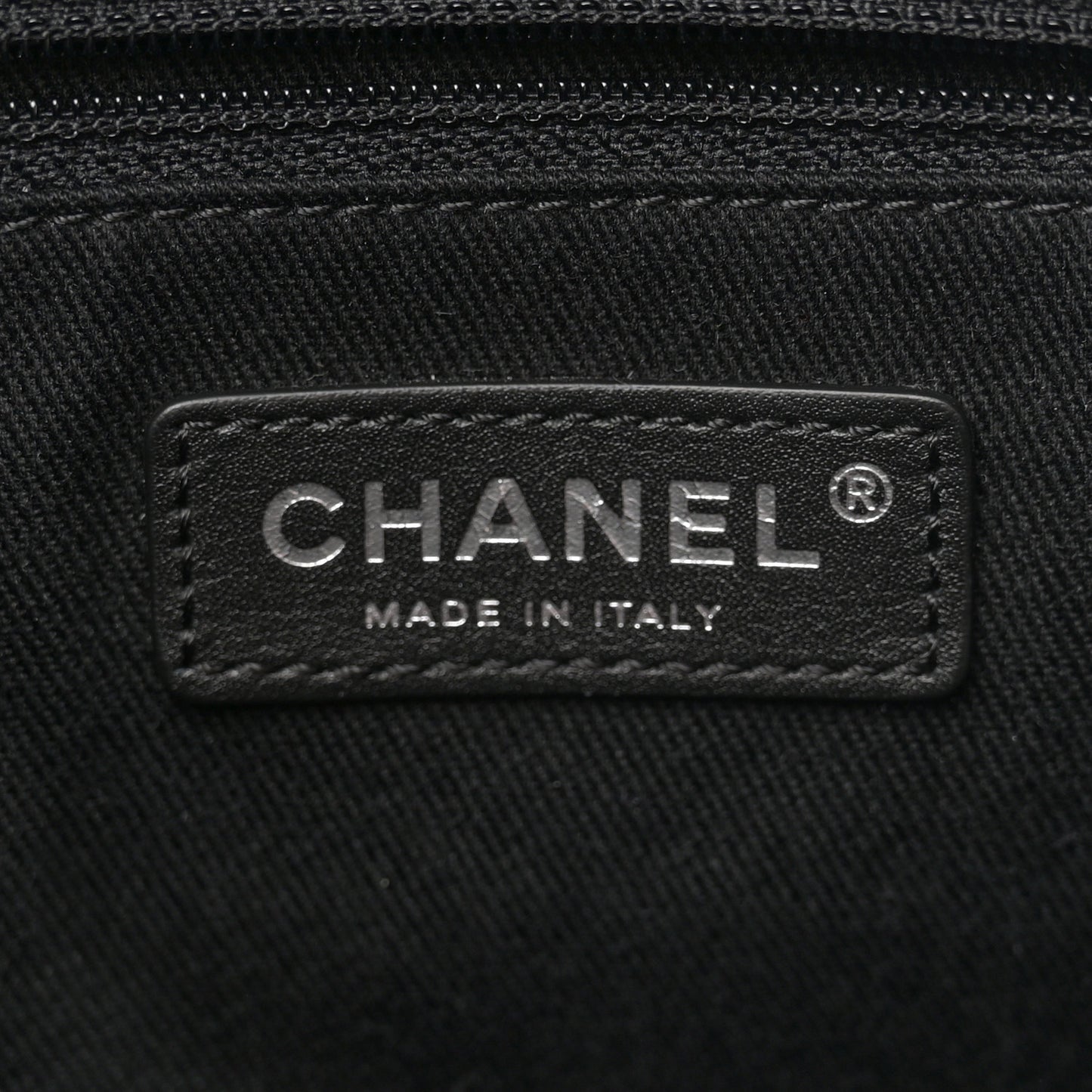 Canvas Small Double Face Tote Black