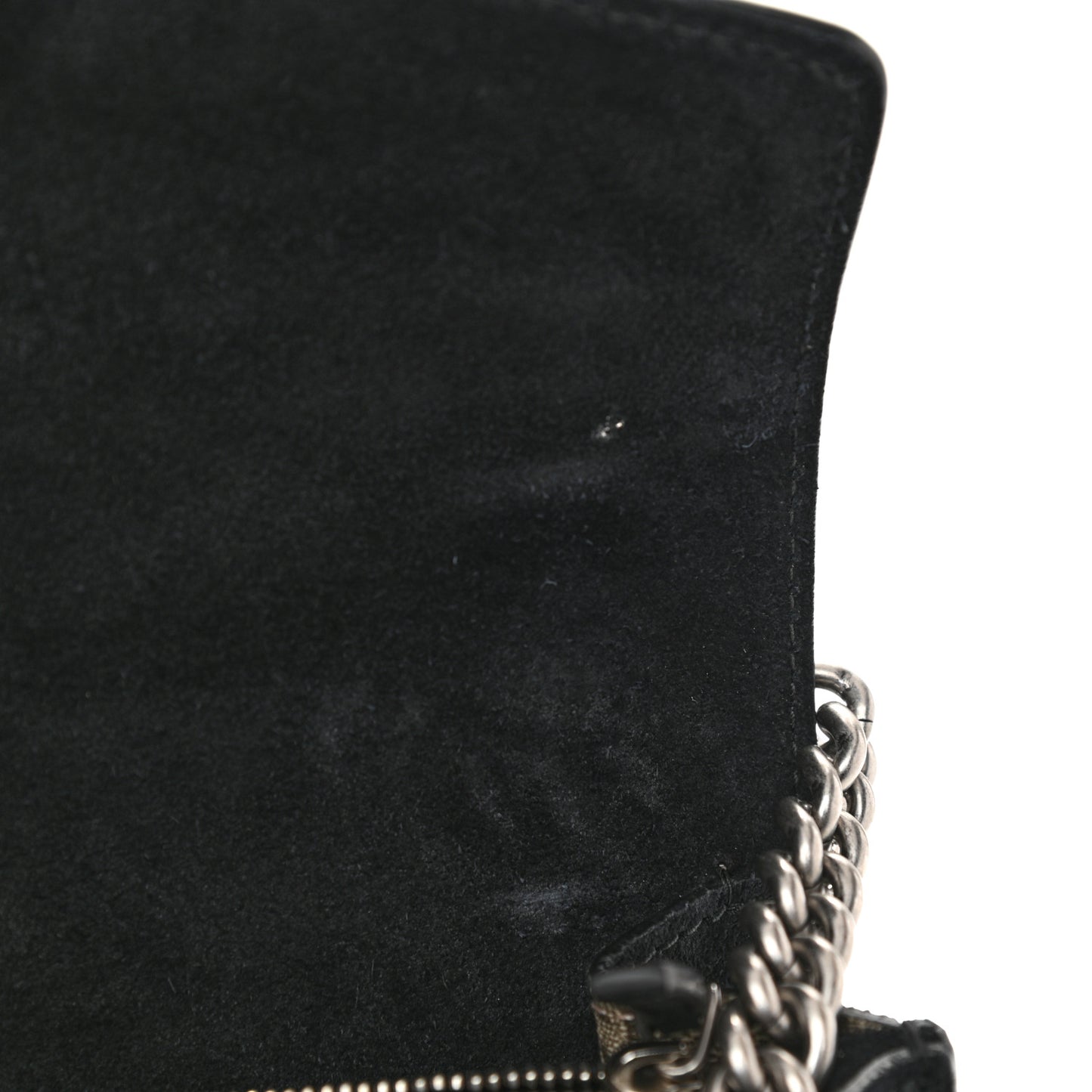 GG Supreme Monogram Small Dionysus Shoulder Bag Black