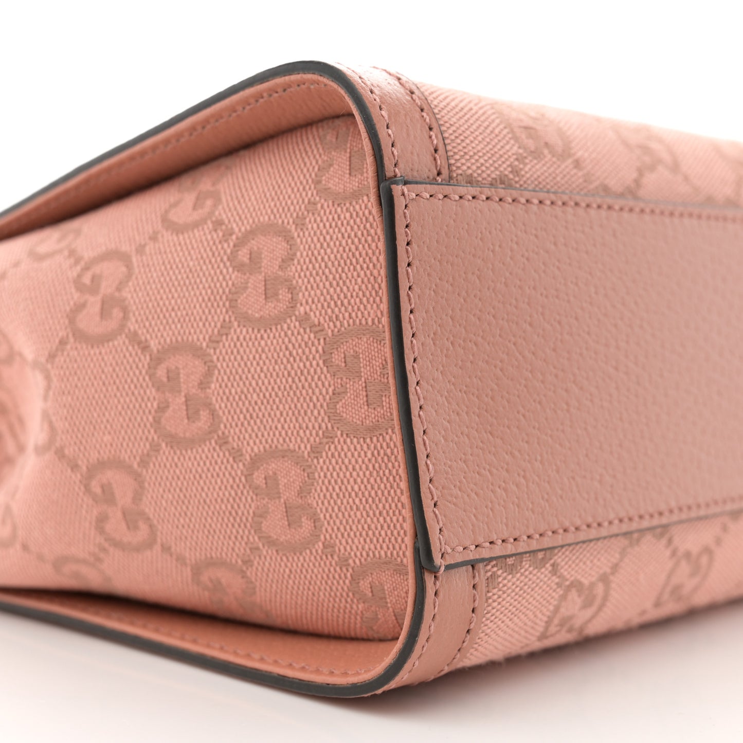GG Supreme Monogram Small Ophidia Tote Bag Pink