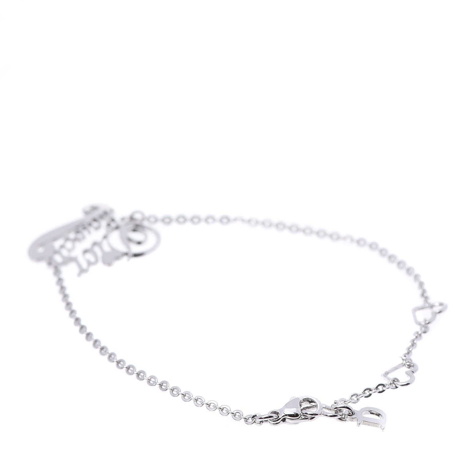 Christian Dior Metal Hawaii Bracelet Silver 3 of 4