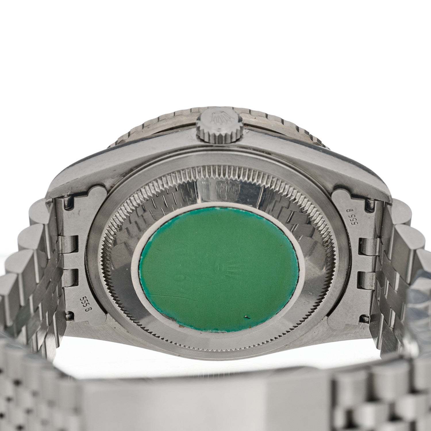 Rolex Stainless Steel 36mm Oyster Perpetual "Thunderbird" Datejust Watch Black 16264 4 of 4