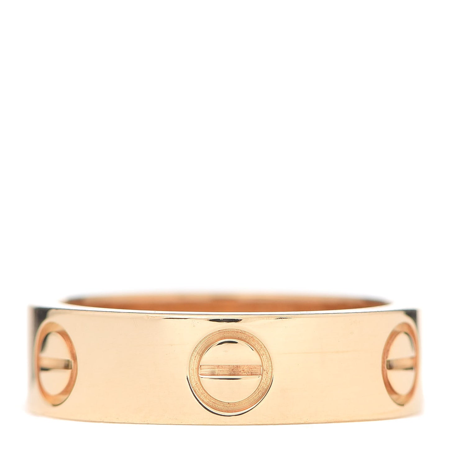 18K Yellow Gold 5.5mm LOVE Ring 53 6.25