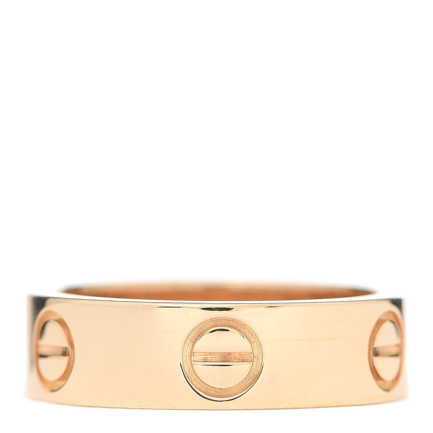 Cartier 18K Yellow Gold 5.5mm LOVE Ring 53 6.25 3 of 5
