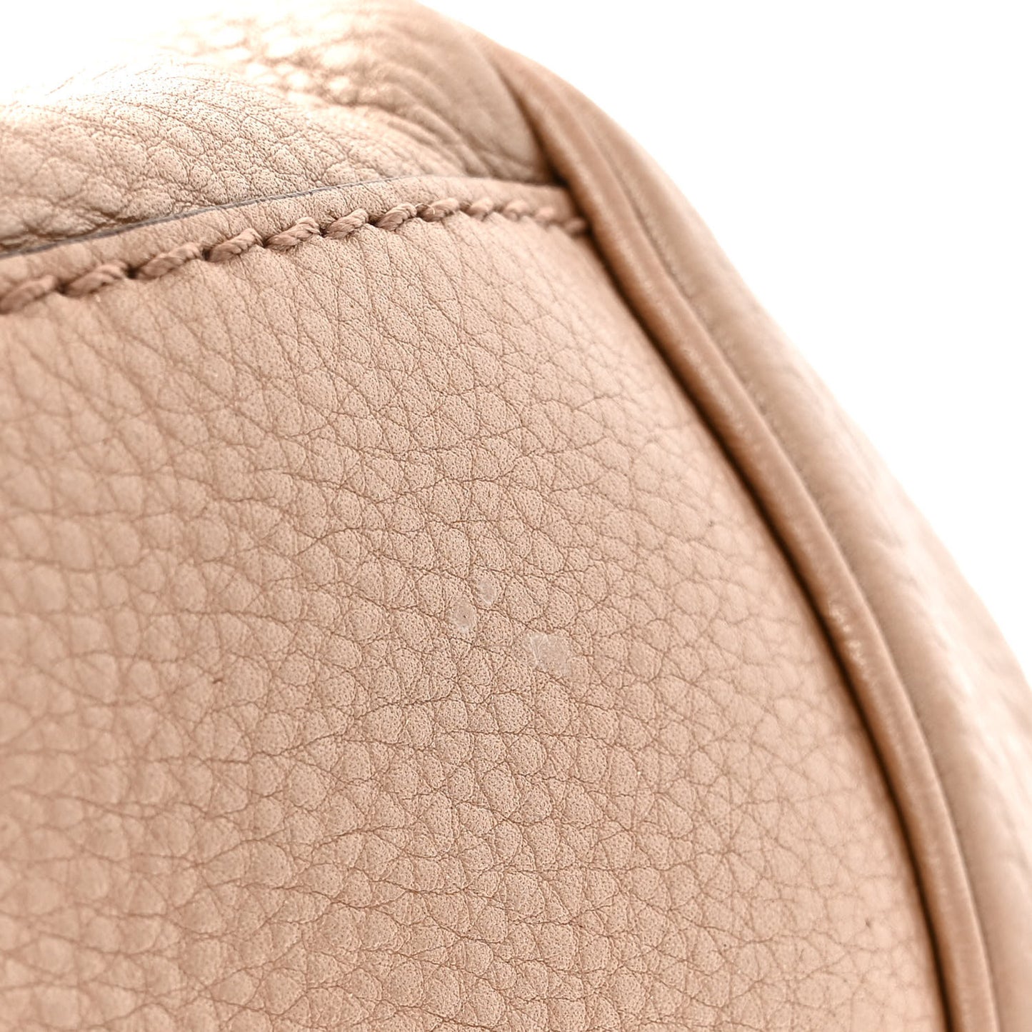 Metallic Cellarius Calfskin Large Sukey Tote Winter Rose
