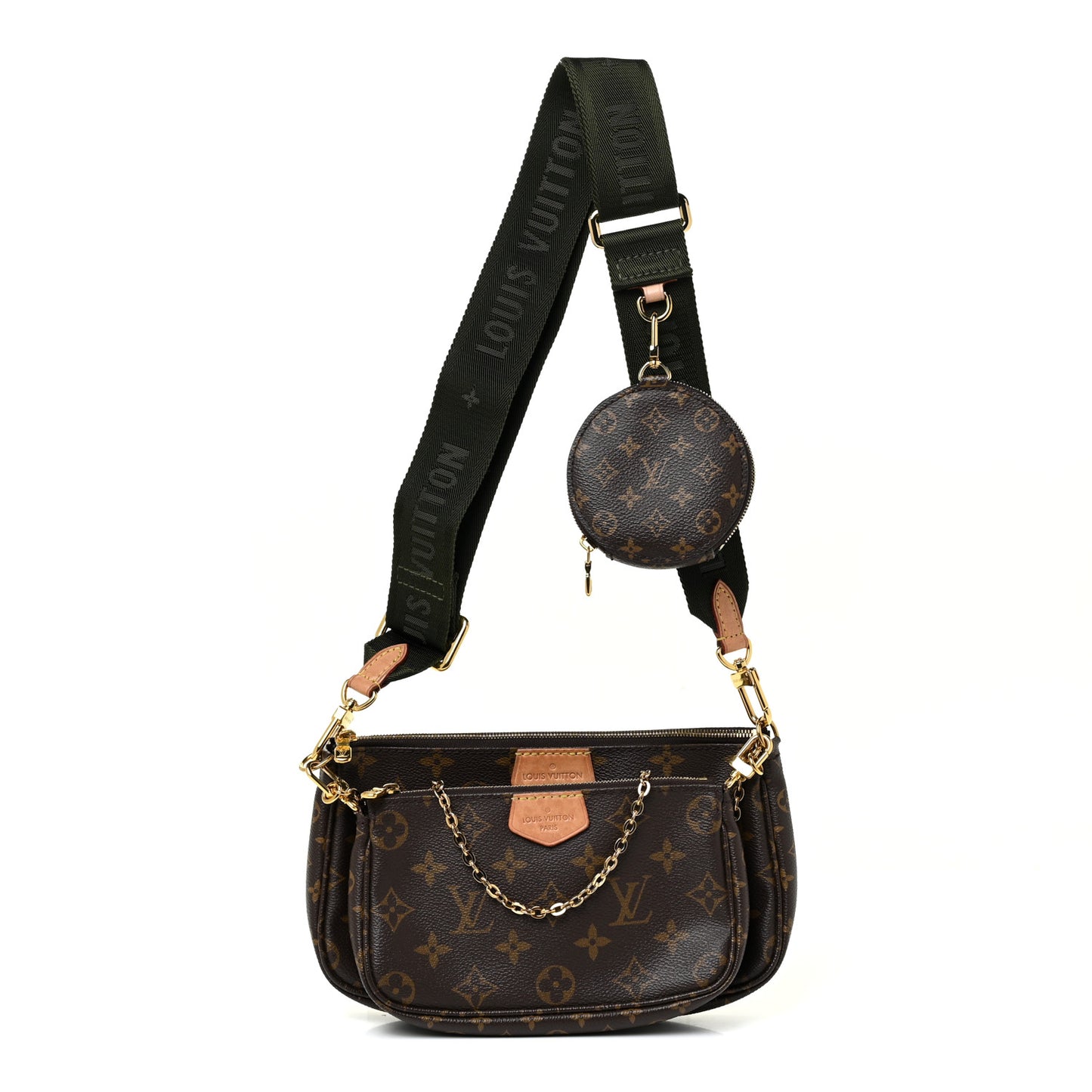 Monogram Multi Pochette Accessories Kaki