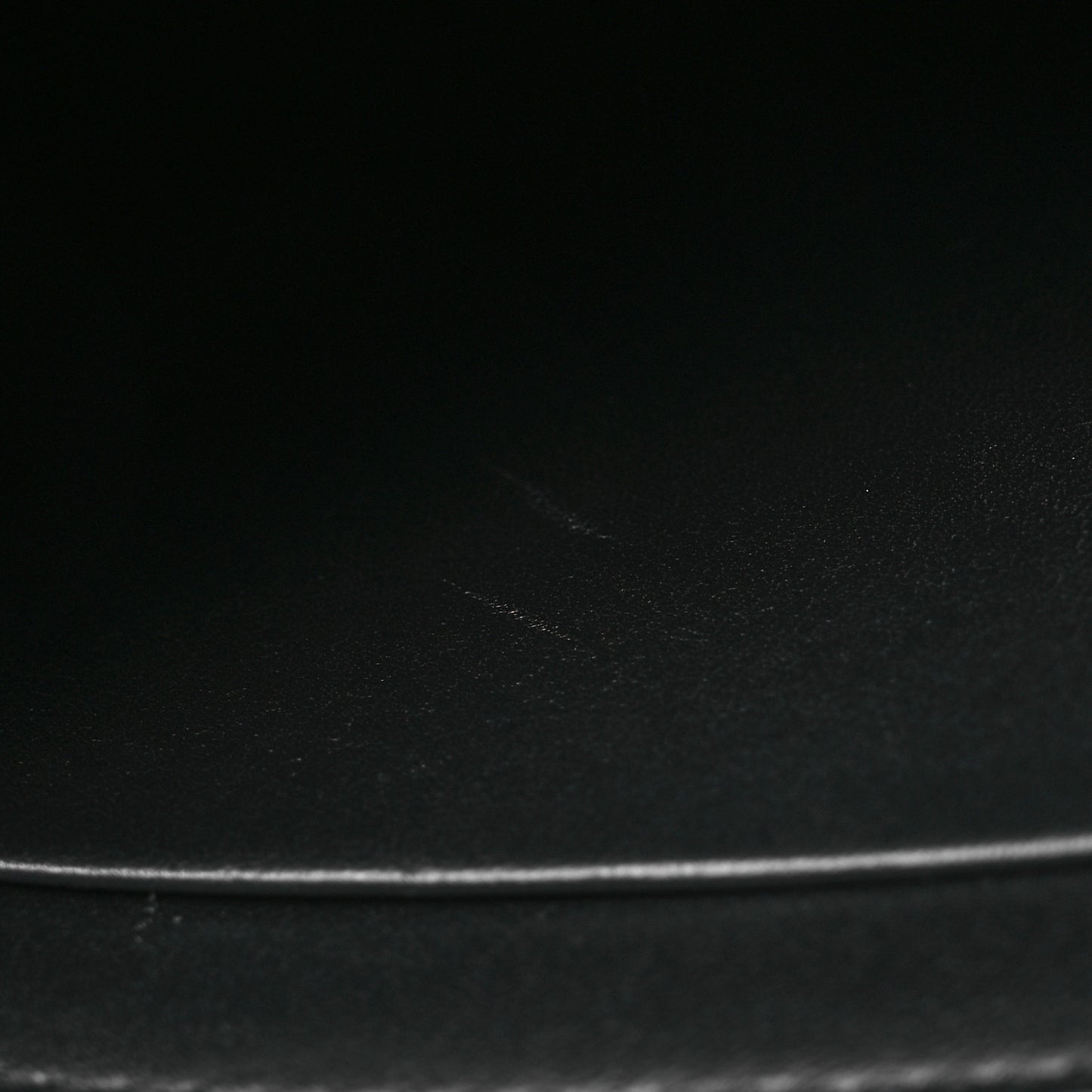 Stamped Saddle Calfskin The Sofia 10 Shoulder Bag Black