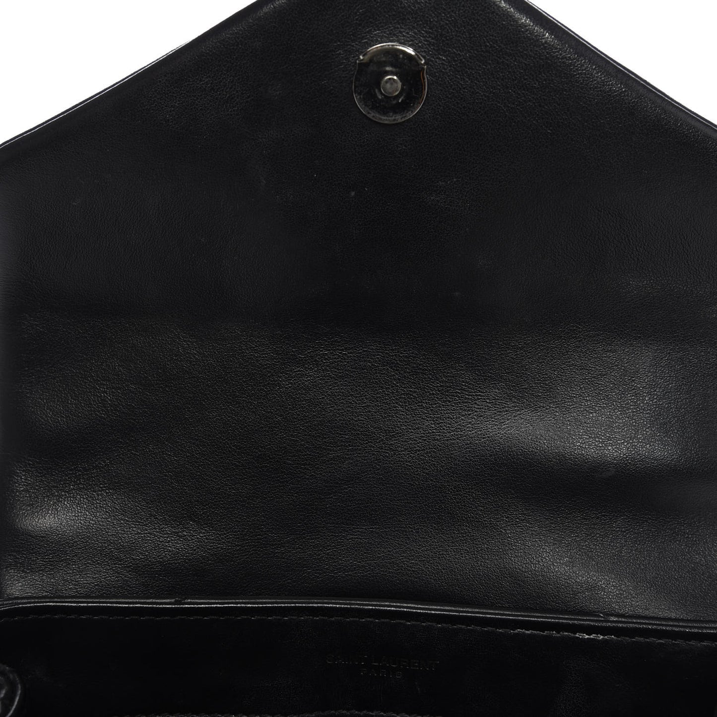 Calfskin Y Quilted Monogram Toy Loulou Crossbody Bag Black