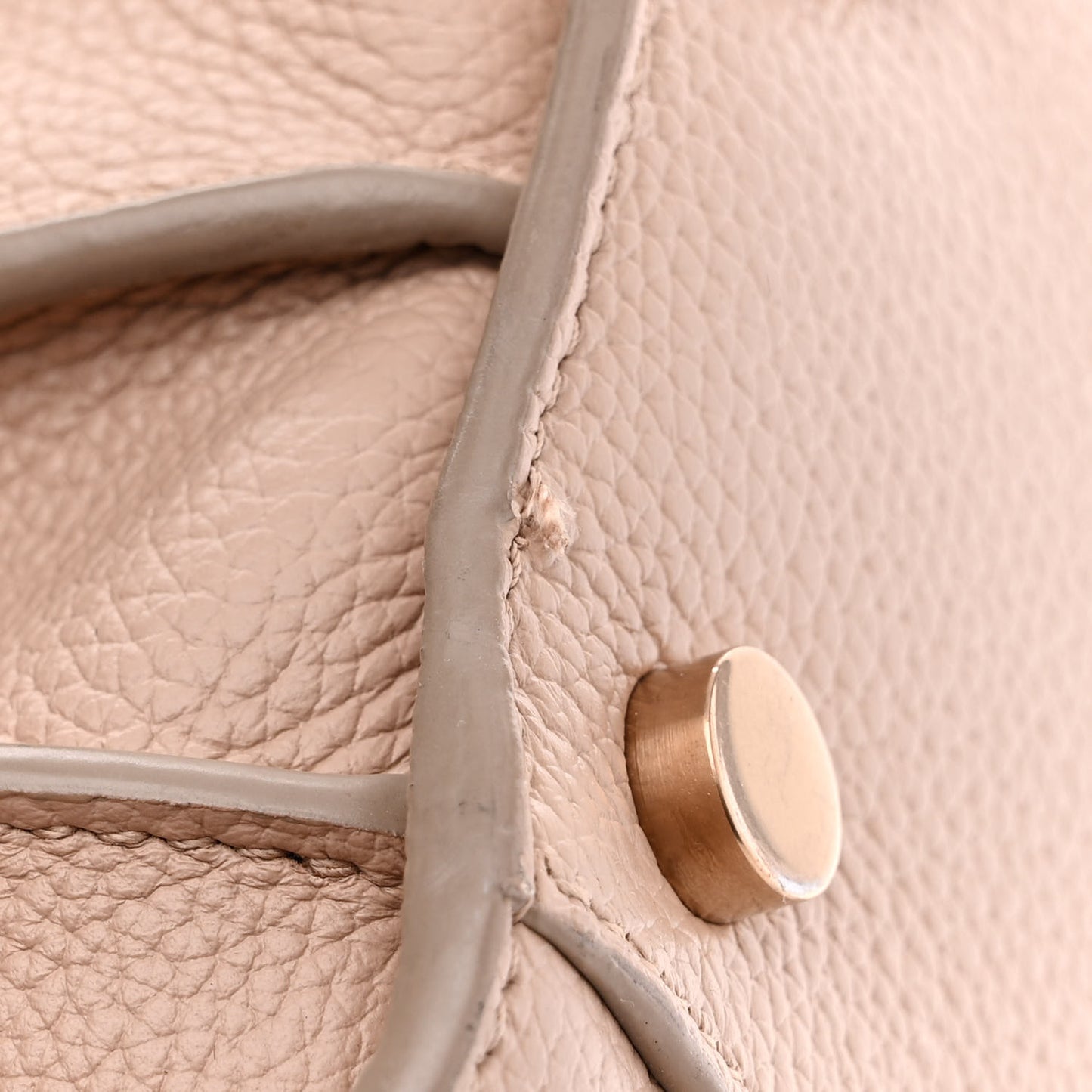 Grained Calfskin Baby Sac De Jour Souple Rose