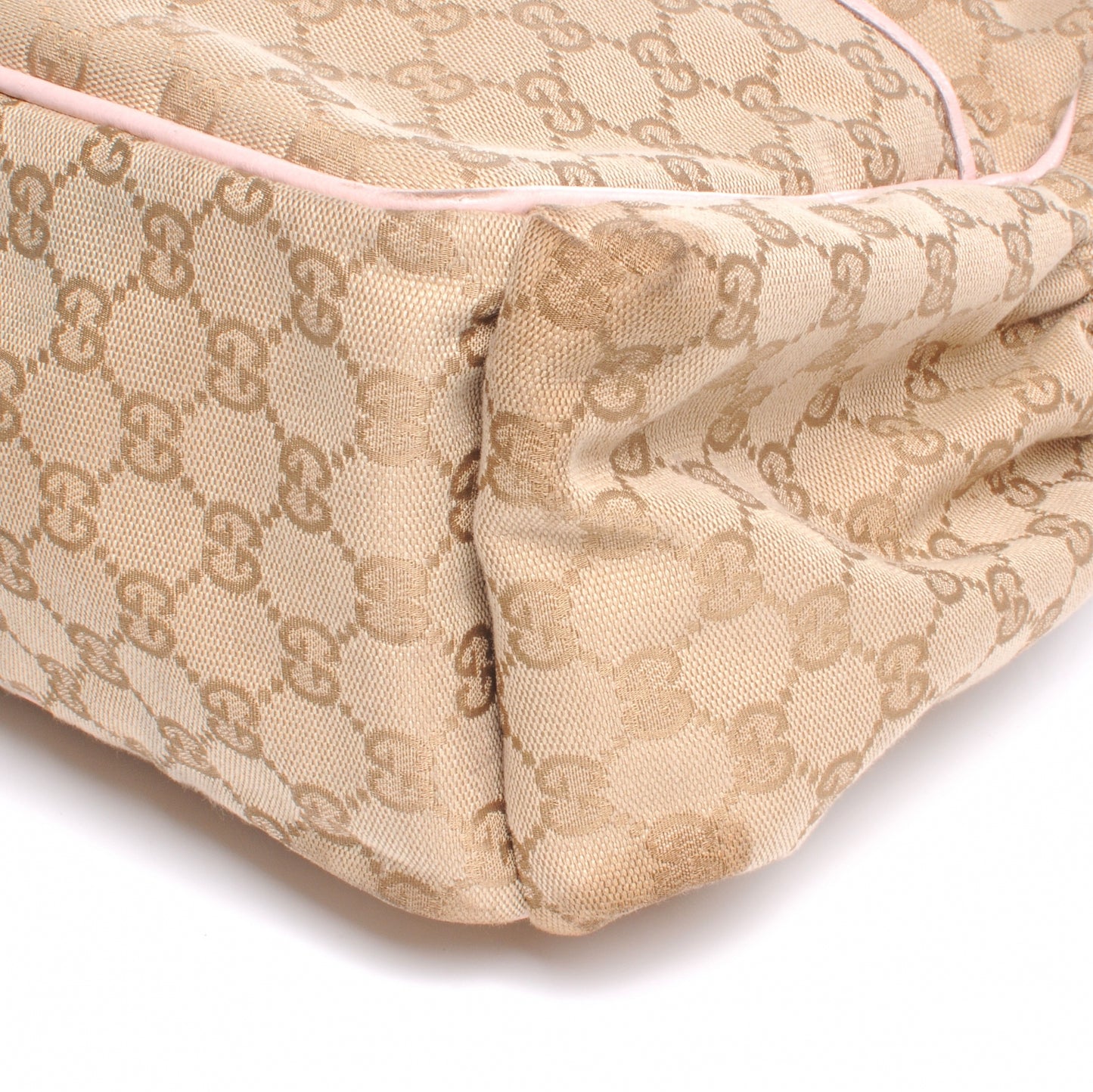 Monogram Diaper Bag Pink