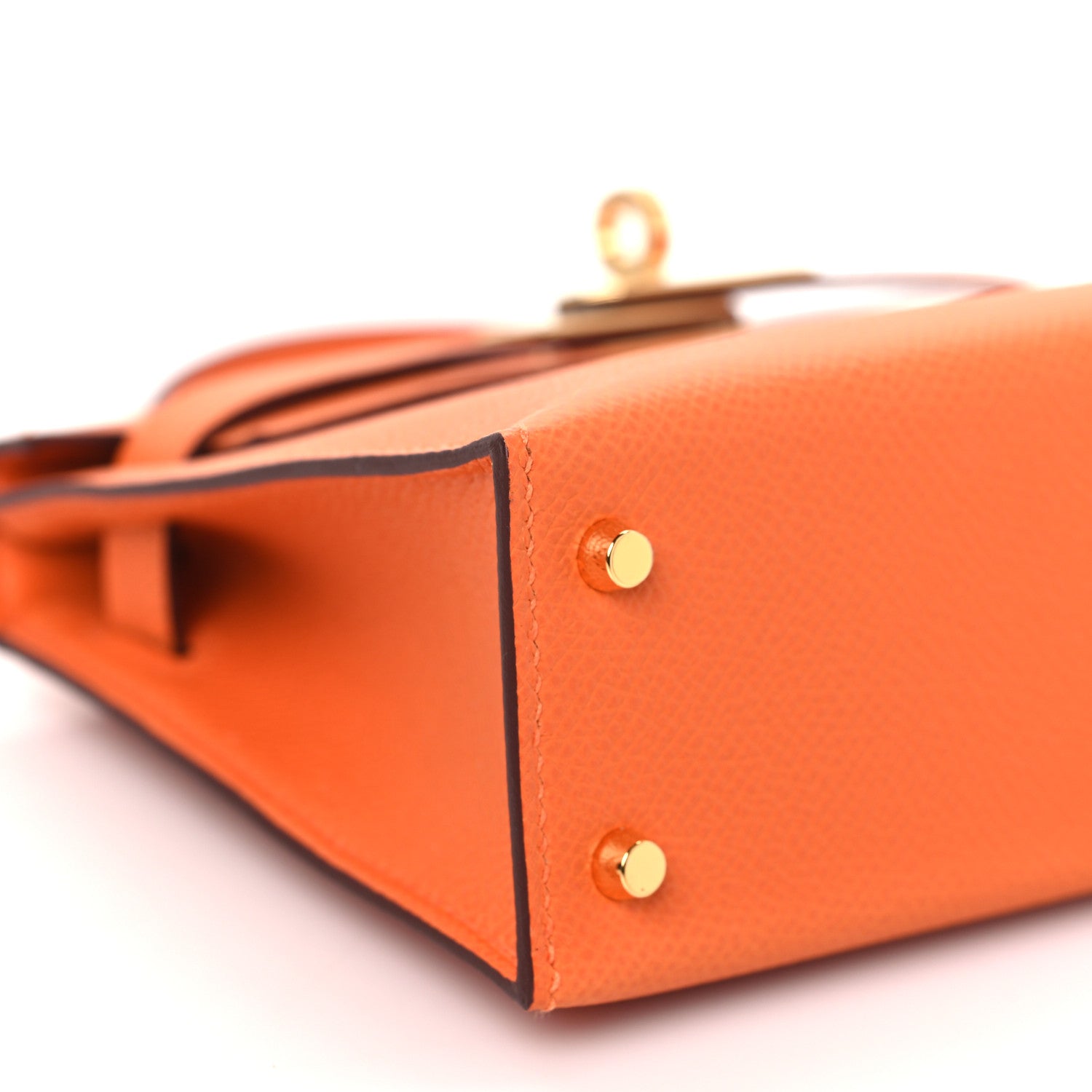 Hermes Epsom Mini Kelly Sellier 20 Orange 20 of 25