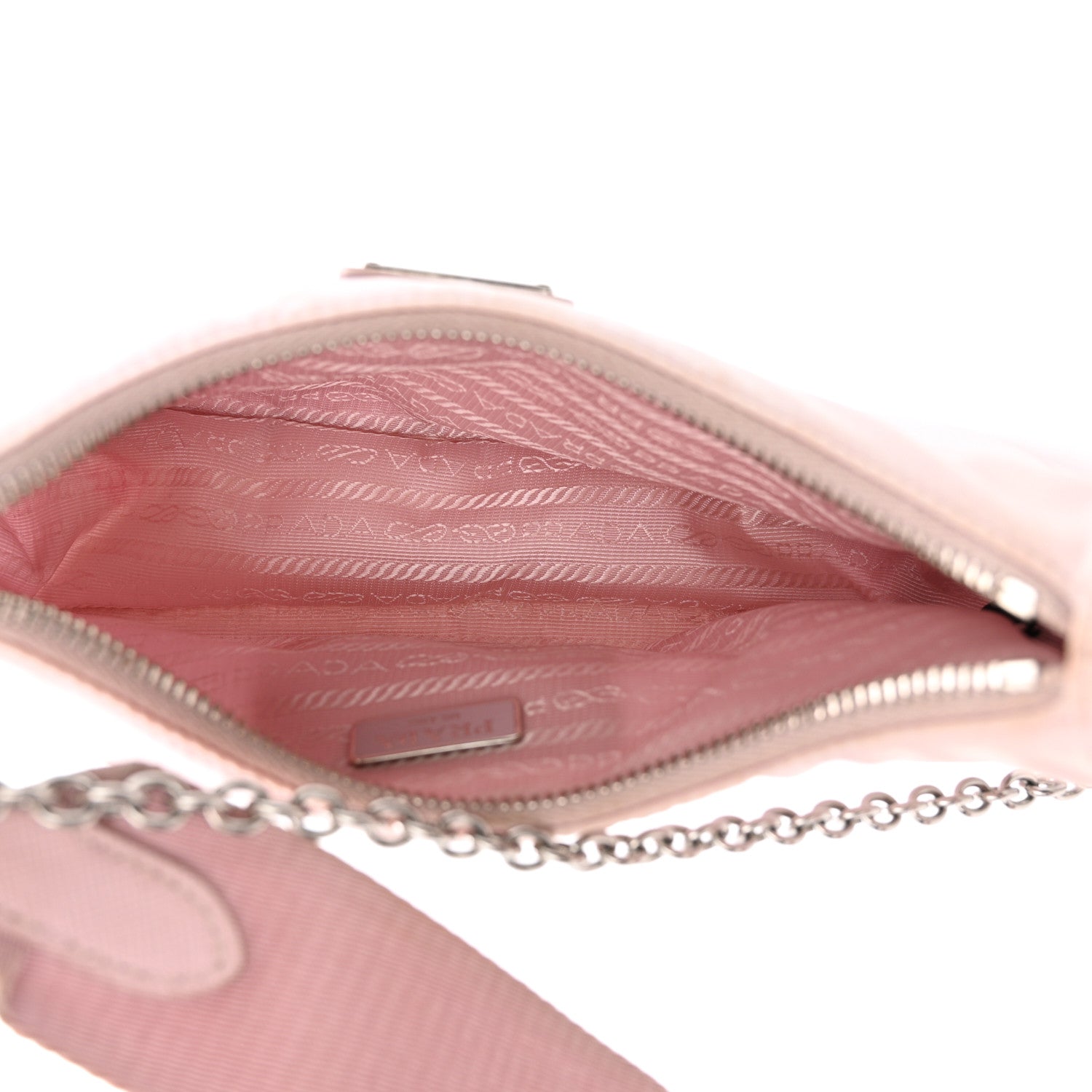 Prada Nylon Re-Edition 2005 Shoulder Bag Alabastro 5 of 15