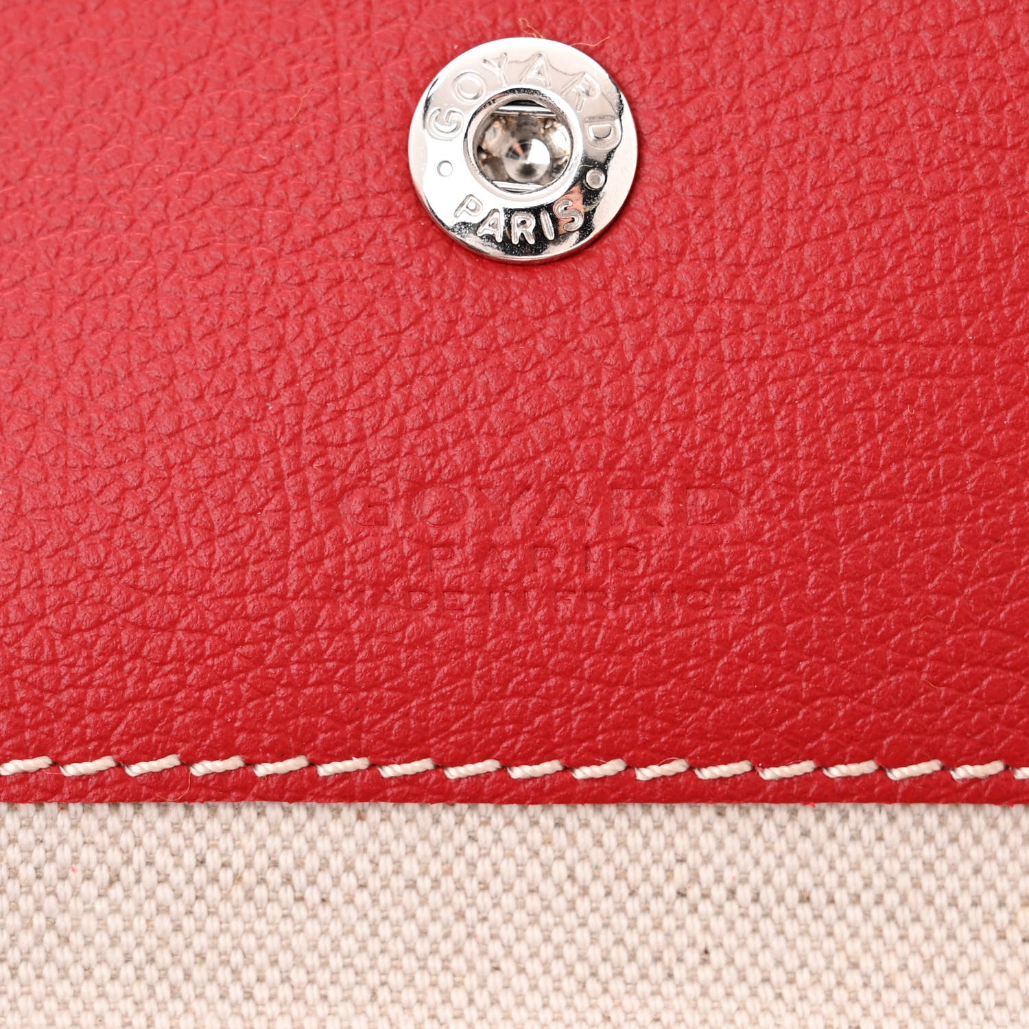 Goyard Goyardine Boheme Hobo Red 7 of 11