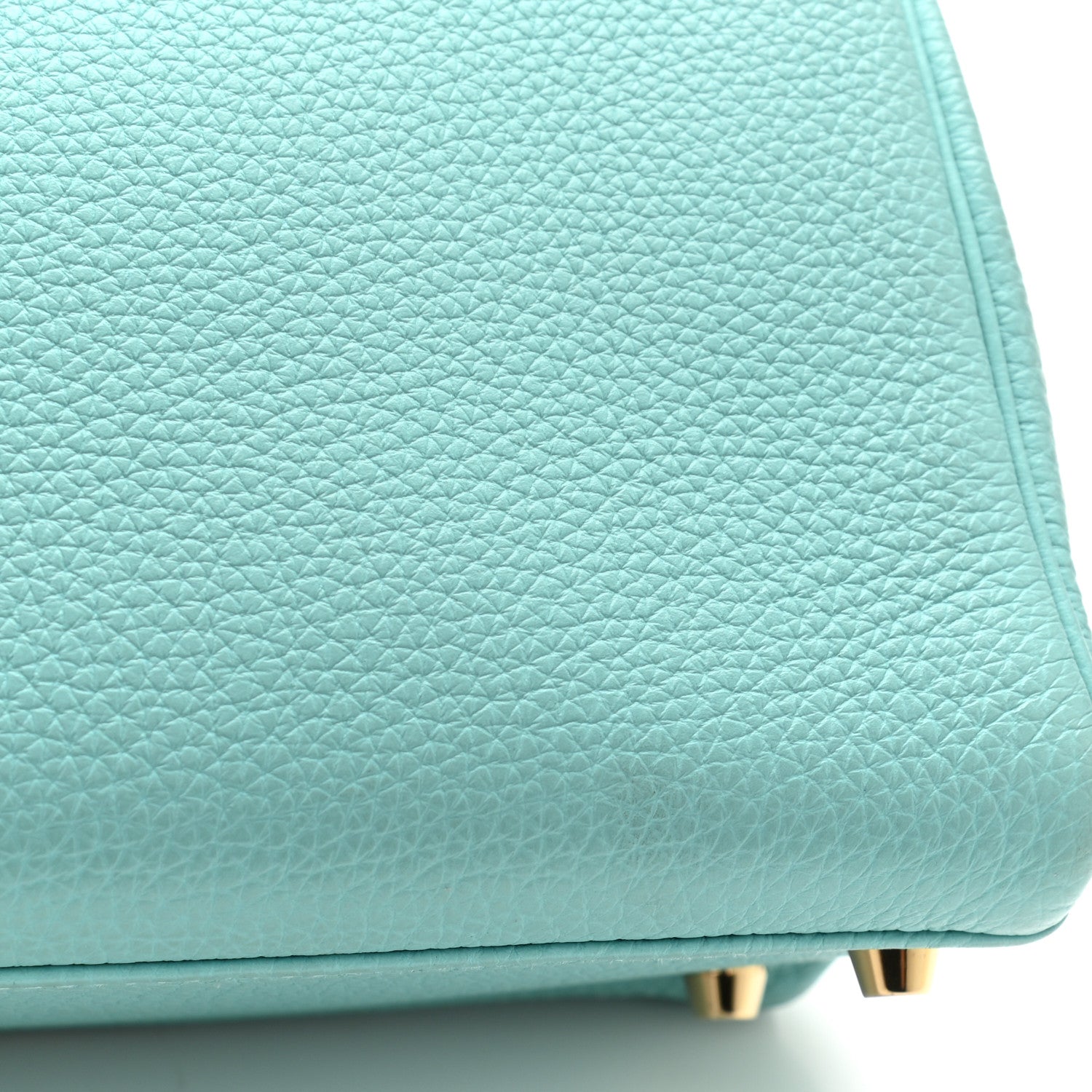 Hermes Togo Kelly Retourne 32 Bleu Atoll 17 of 17