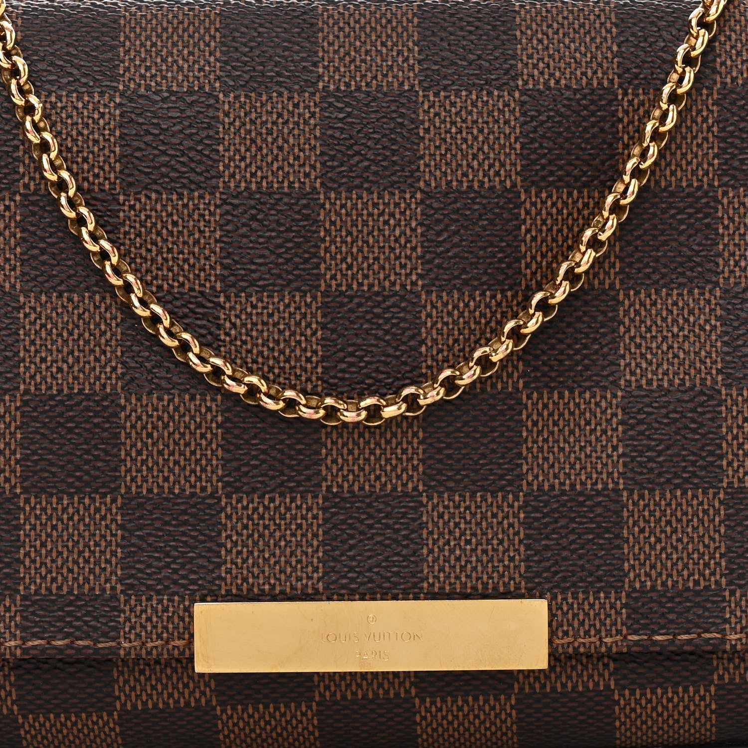Louis Vuitton Damier Ebene Favorite PM 7 of 9