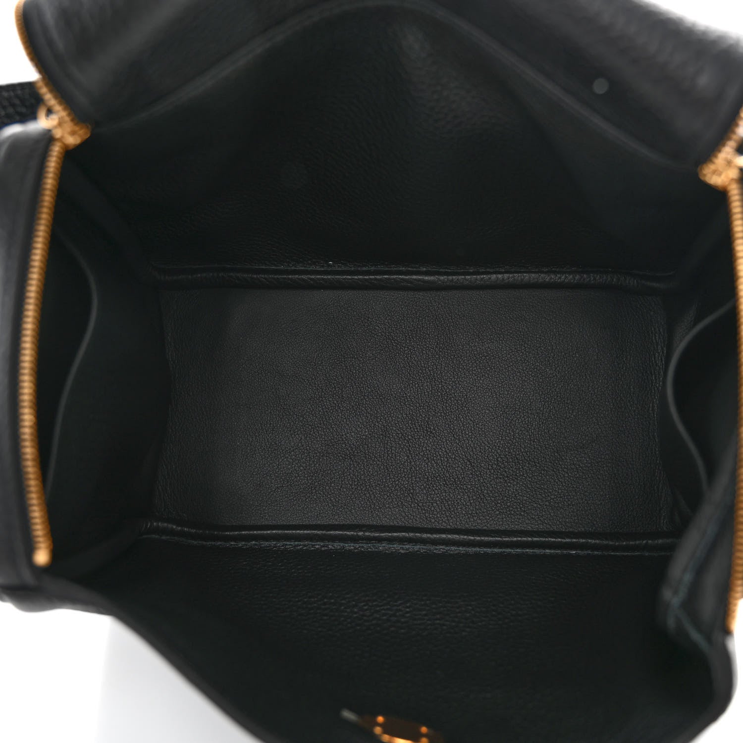 Hermes Taurillon Clemence Lindy 26 Black 4 of 10