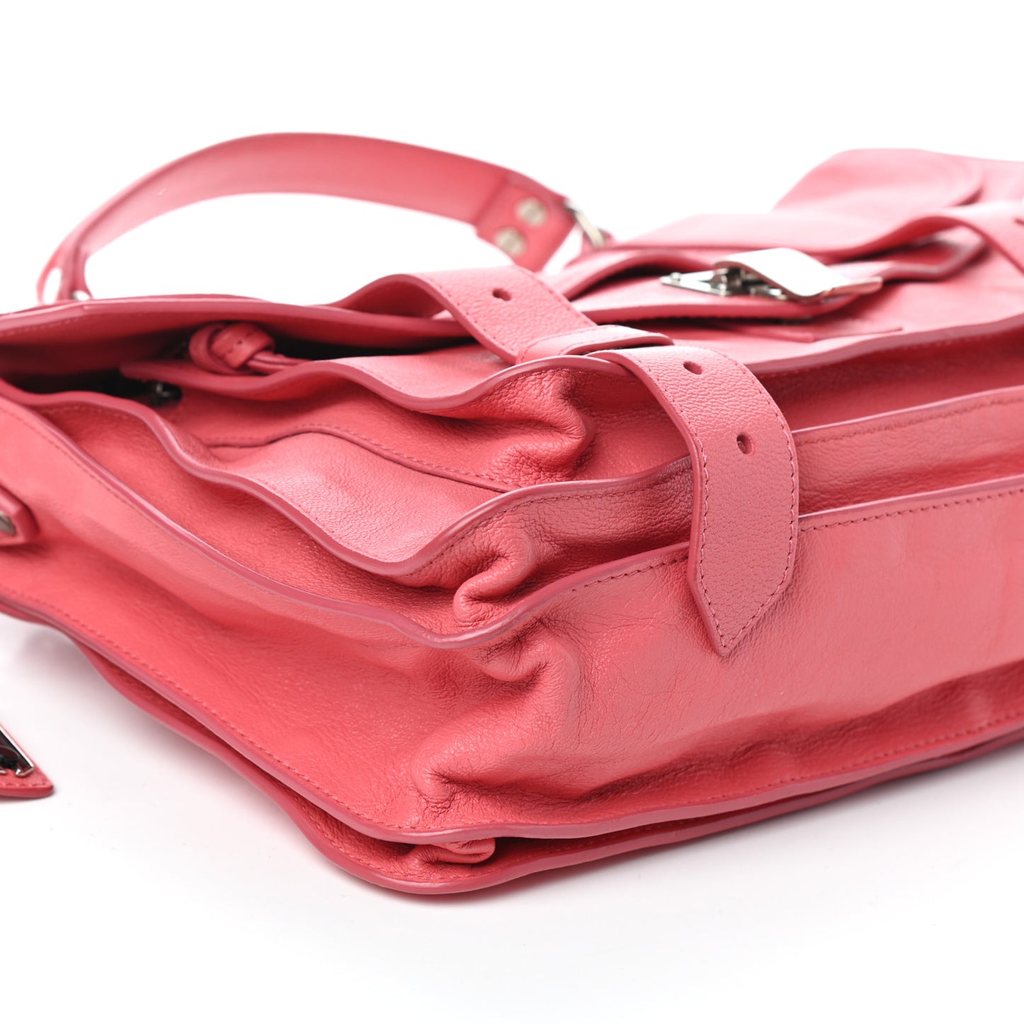 Lambskin Medium PS1 Satchel Hibiscus