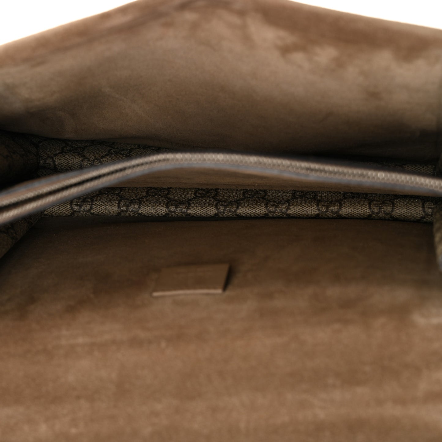 GG Supreme Monogram Medium Dionysus Shoulder Bag Taupe