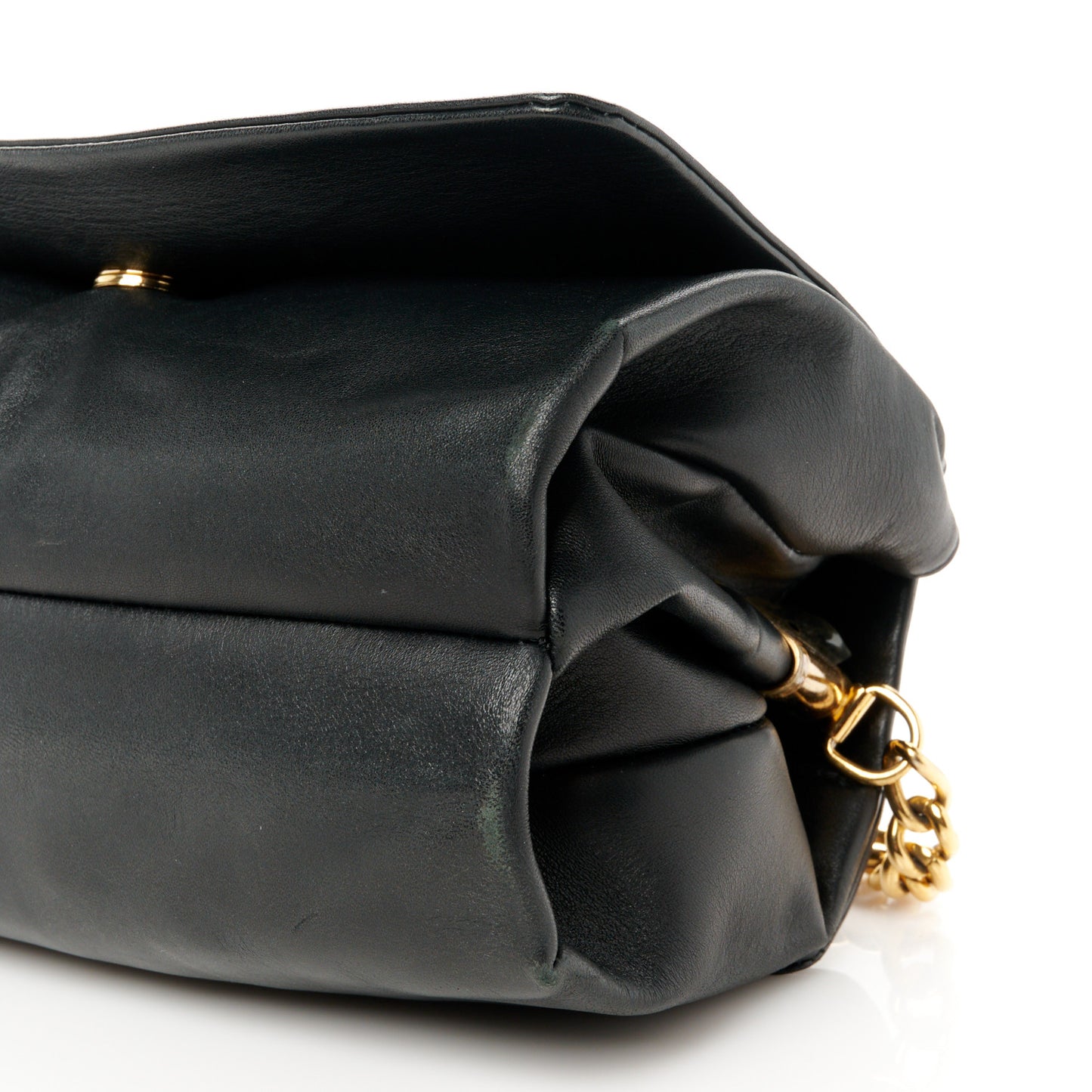 Nappa Palazzo Sultan Shoulder Bag Black