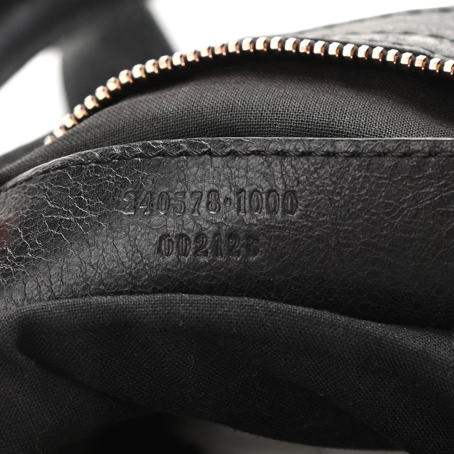 Agneau Giant 12 Rose Gold Hardware Town Black