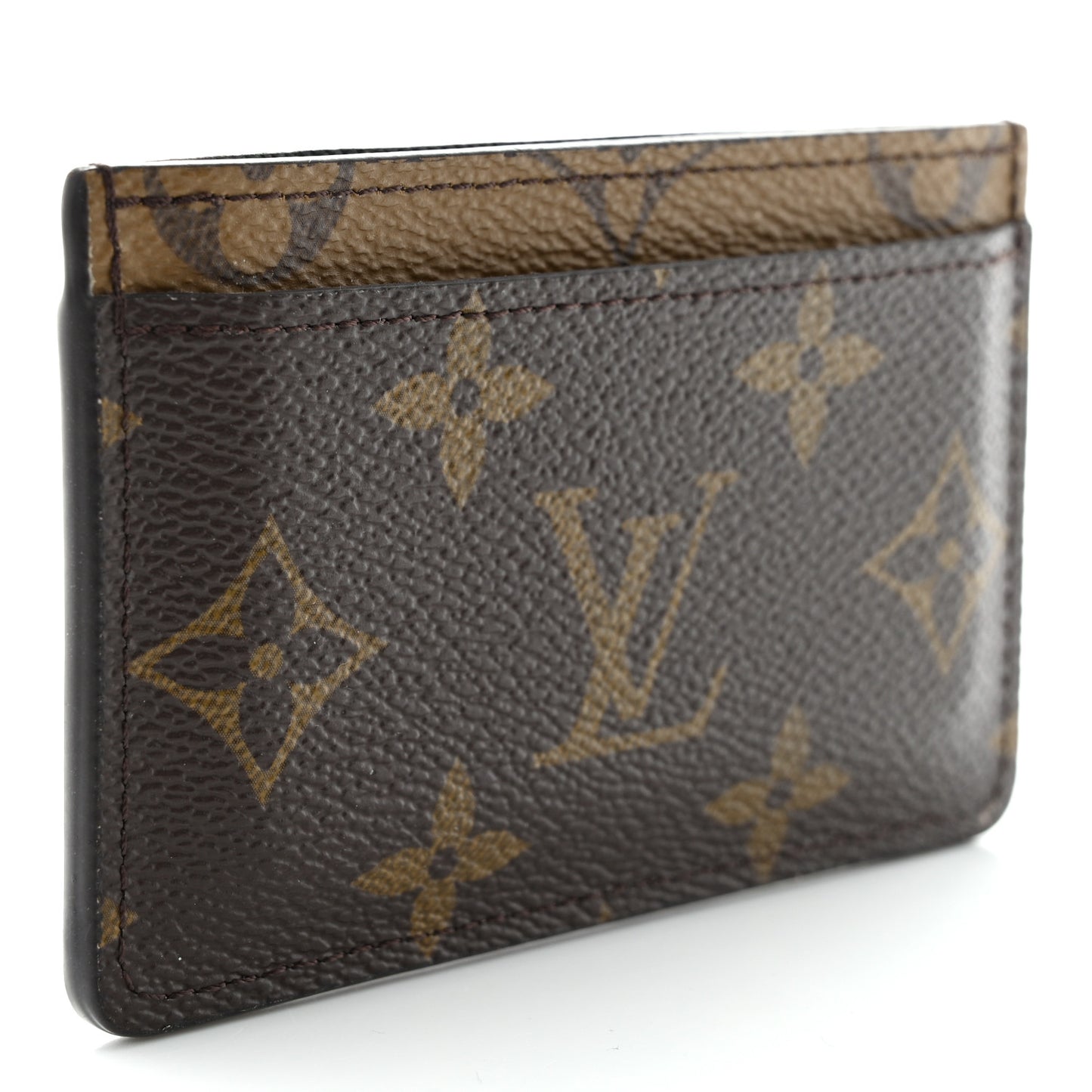 Reverse Monogram Card Holder
