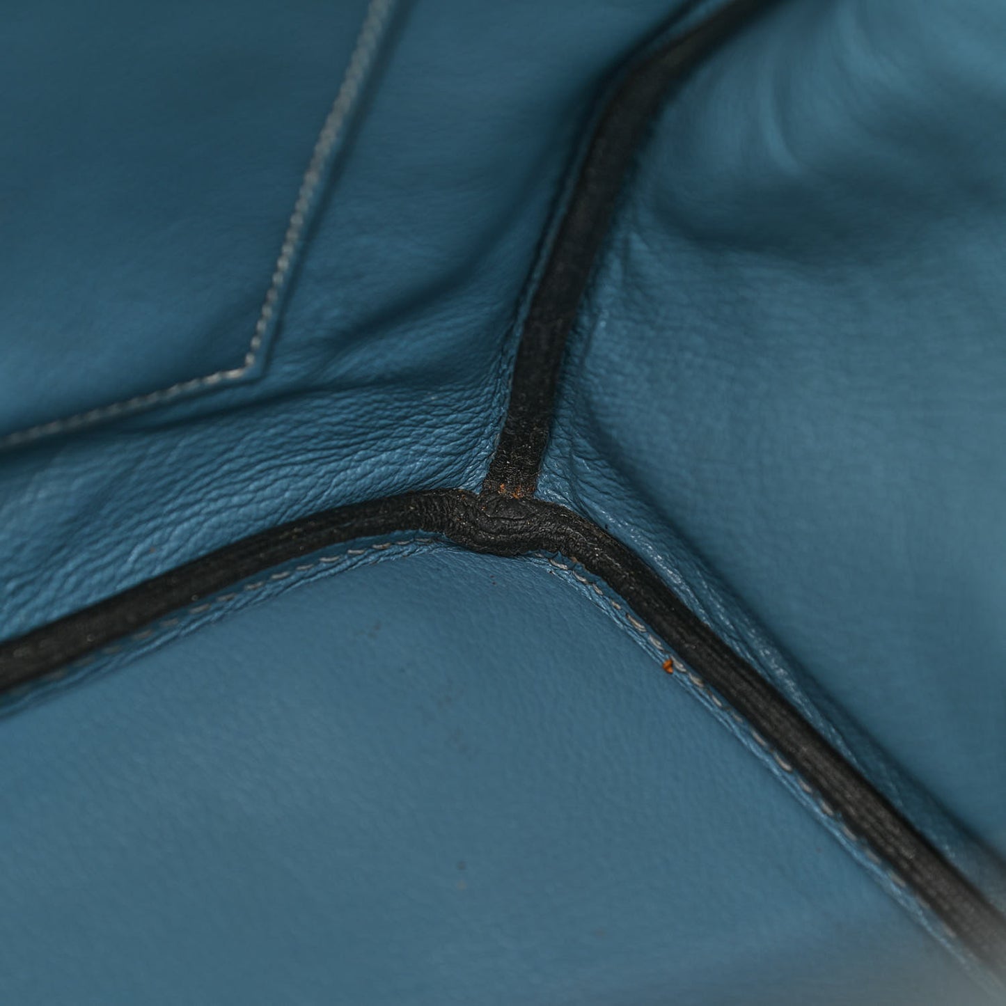 Togo Birkin 35 Blue Jean
